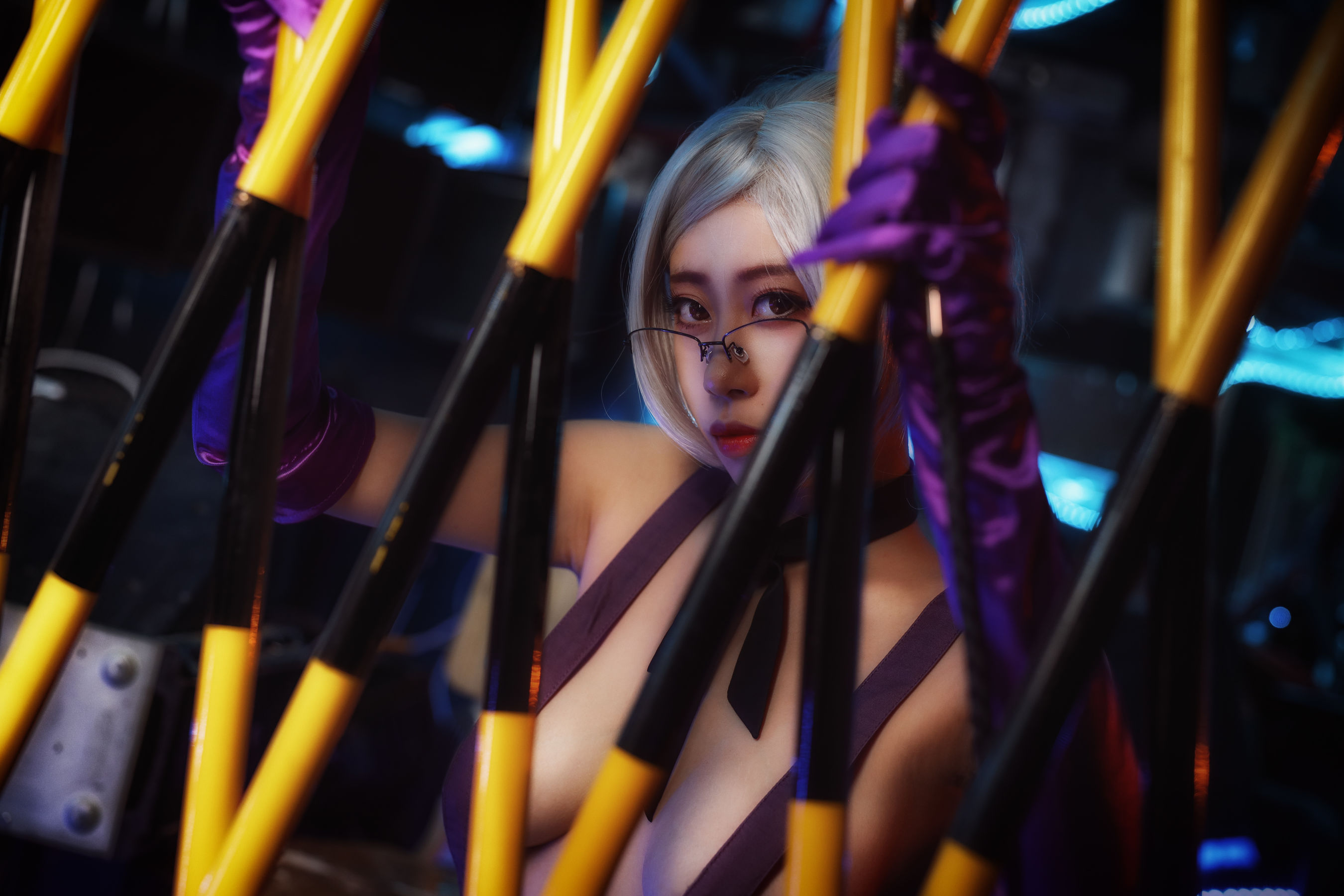 萌妹奈汐酱nice 科幻 [11P] - 秀人网免费无水印在线套图写真