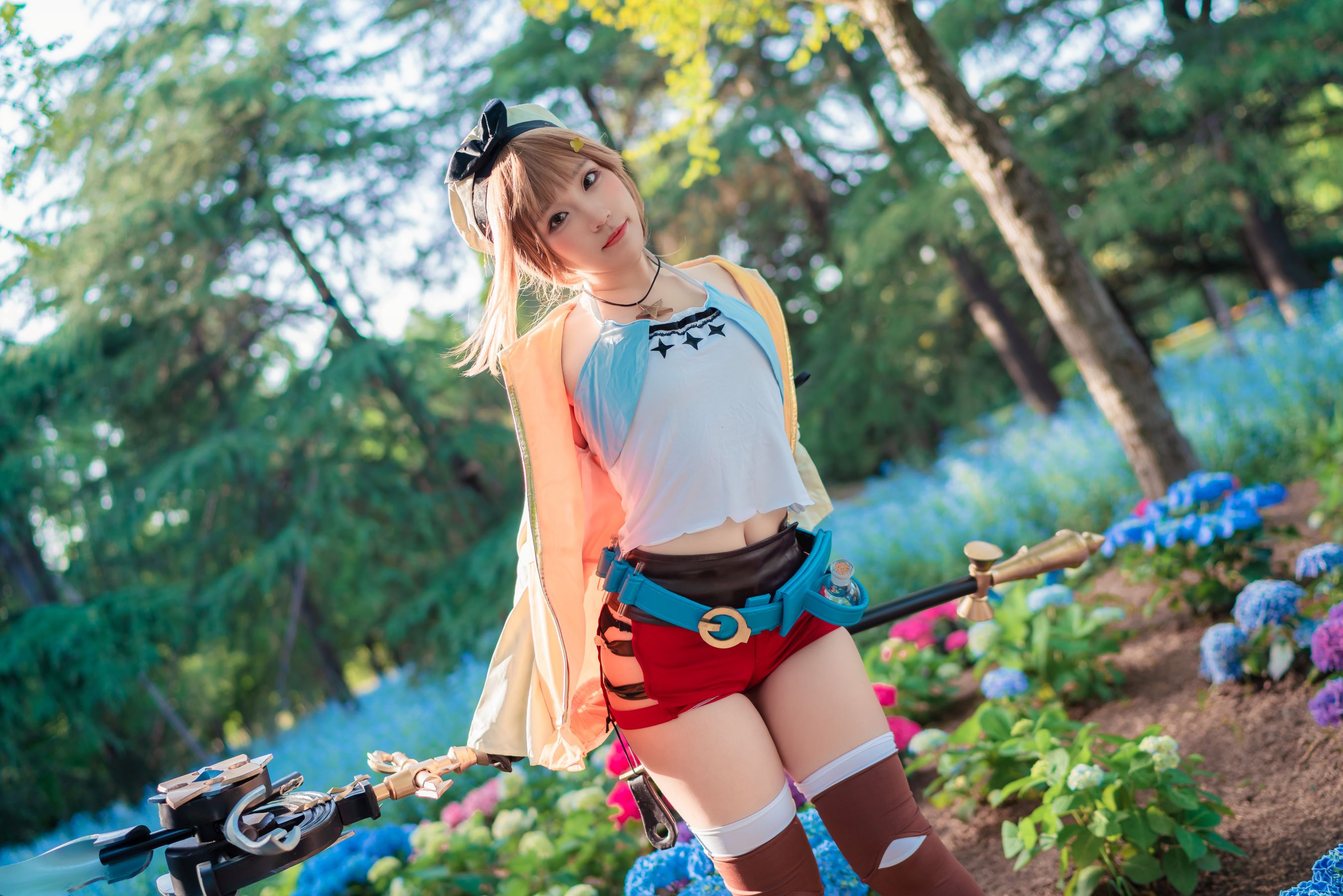 动漫博主Mime弥美 – 莱莎的錬金工房 [34P] - 秀人网免费无水印在线套图写真