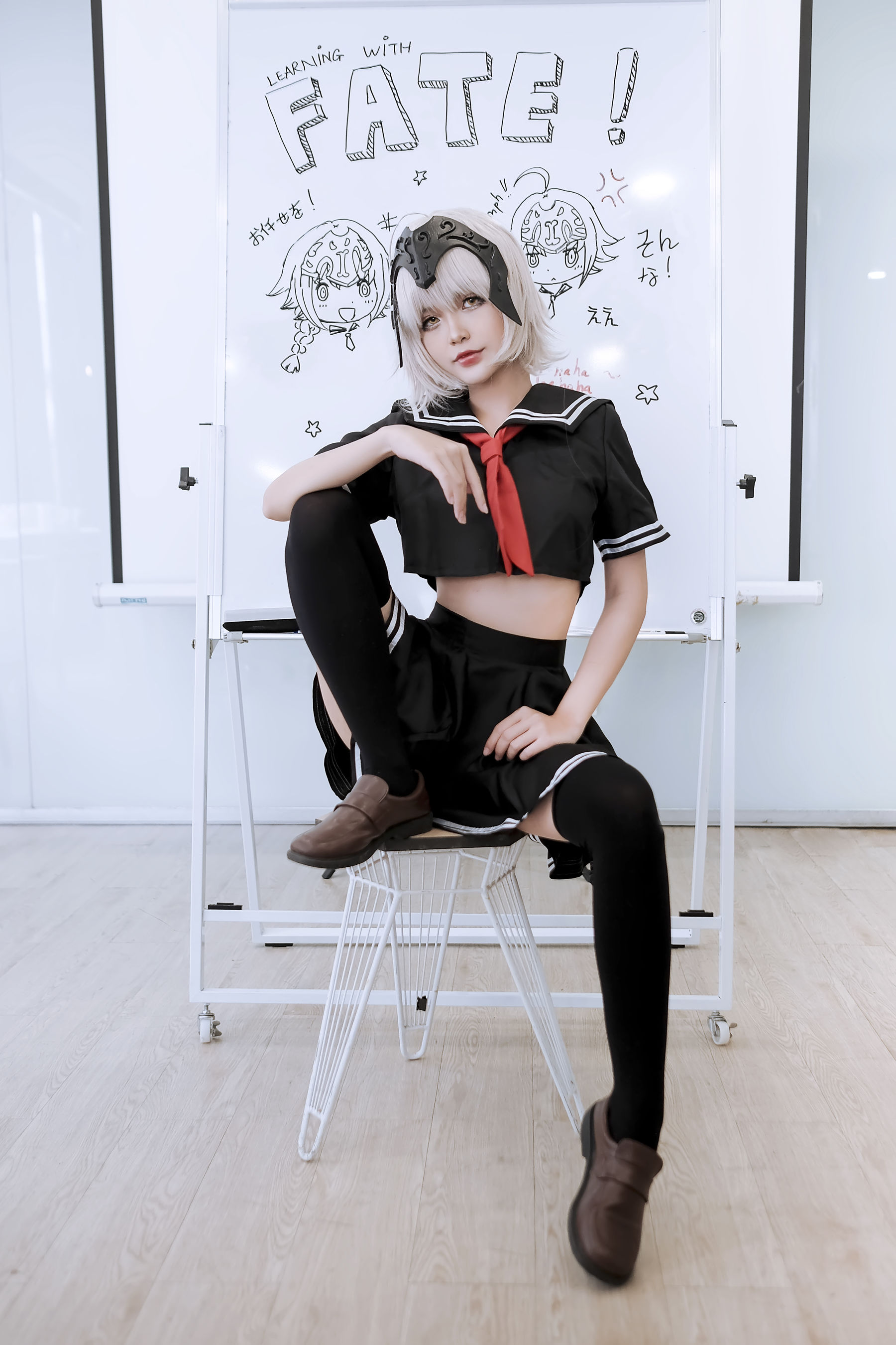 [Cosplay写真] Azami福利 – Jalter Seifuku [14P] - 秀人网免费无水印在线套图写真