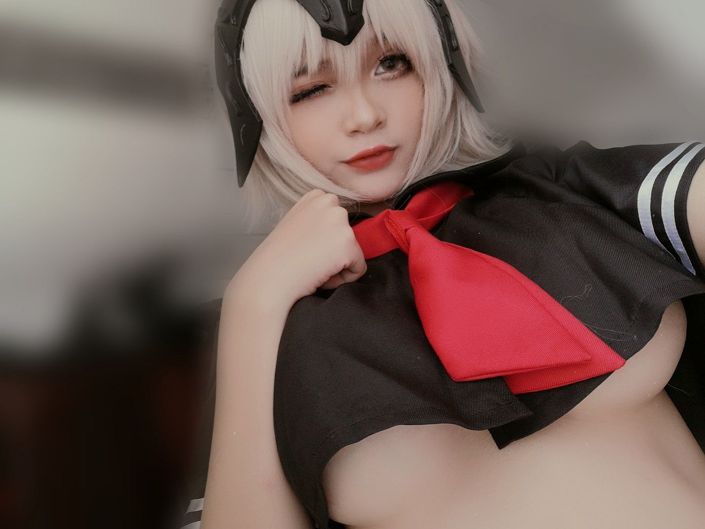 [Cosplay写真] Azami福利 – Jalter Seifuku [14P] - 秀人网免费无水印在线套图写真