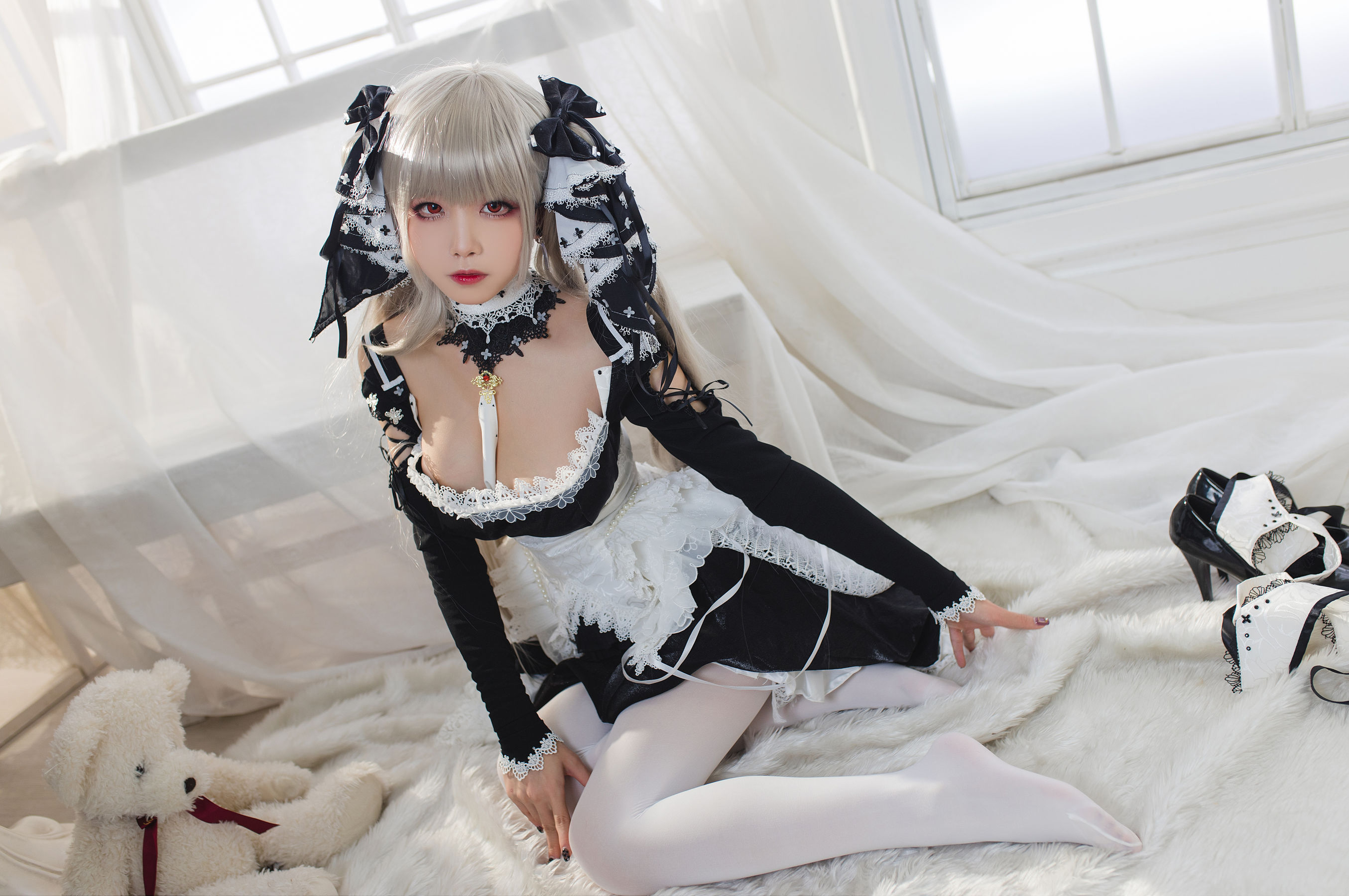 动漫博主水淼aqua – 可畏 原皮 [40P] - 秀人网免费无水印在线套图写真