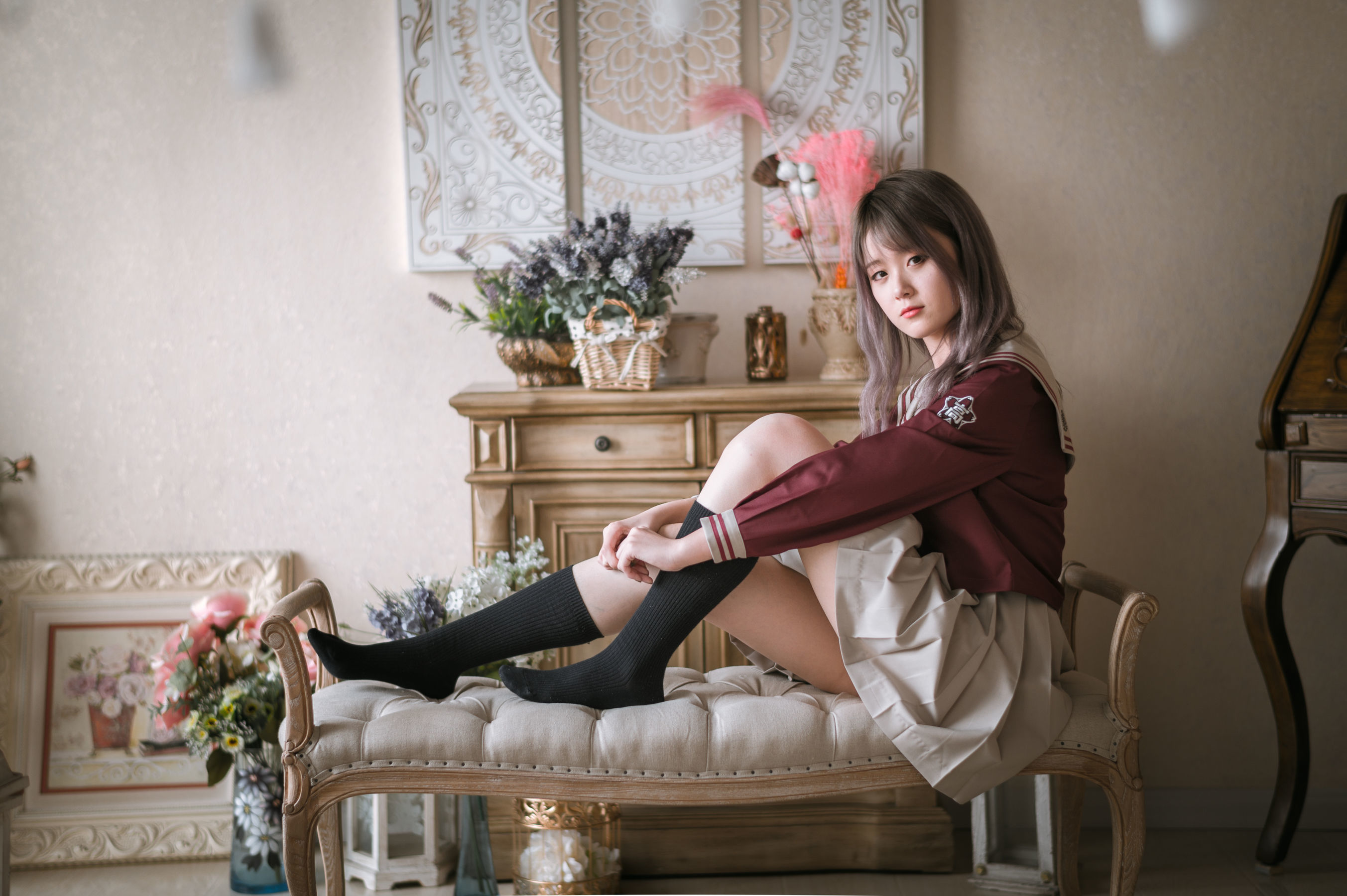 Coser小姐姐Akisoso秋楚楚 斋蔻2 [46P] - 秀人网免费无水印在线套图写真