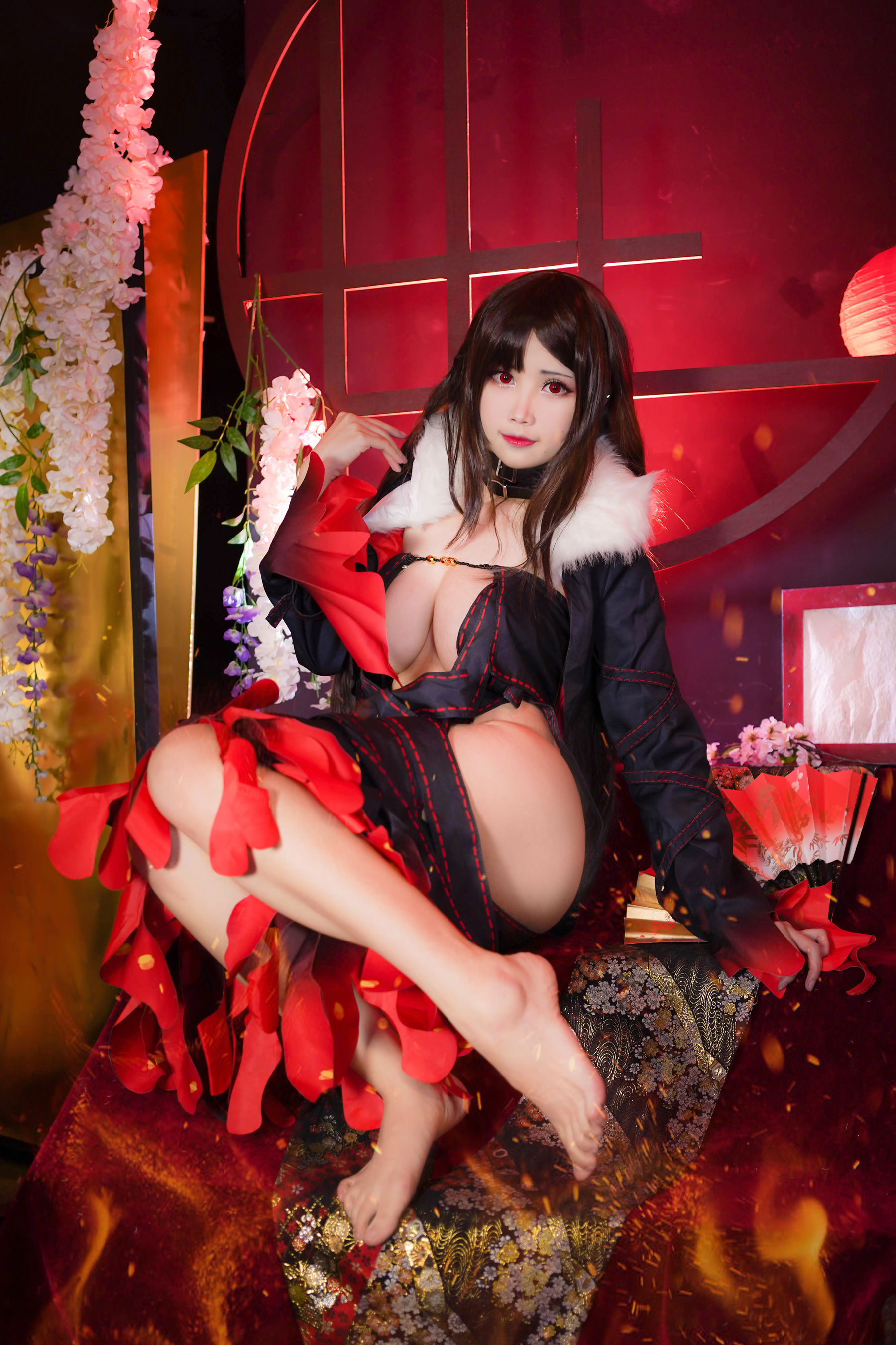 [Cosplay写真] Coser萱-KaYa – 虞美人 [15P] - 秀人网免费无水印在线套图写真