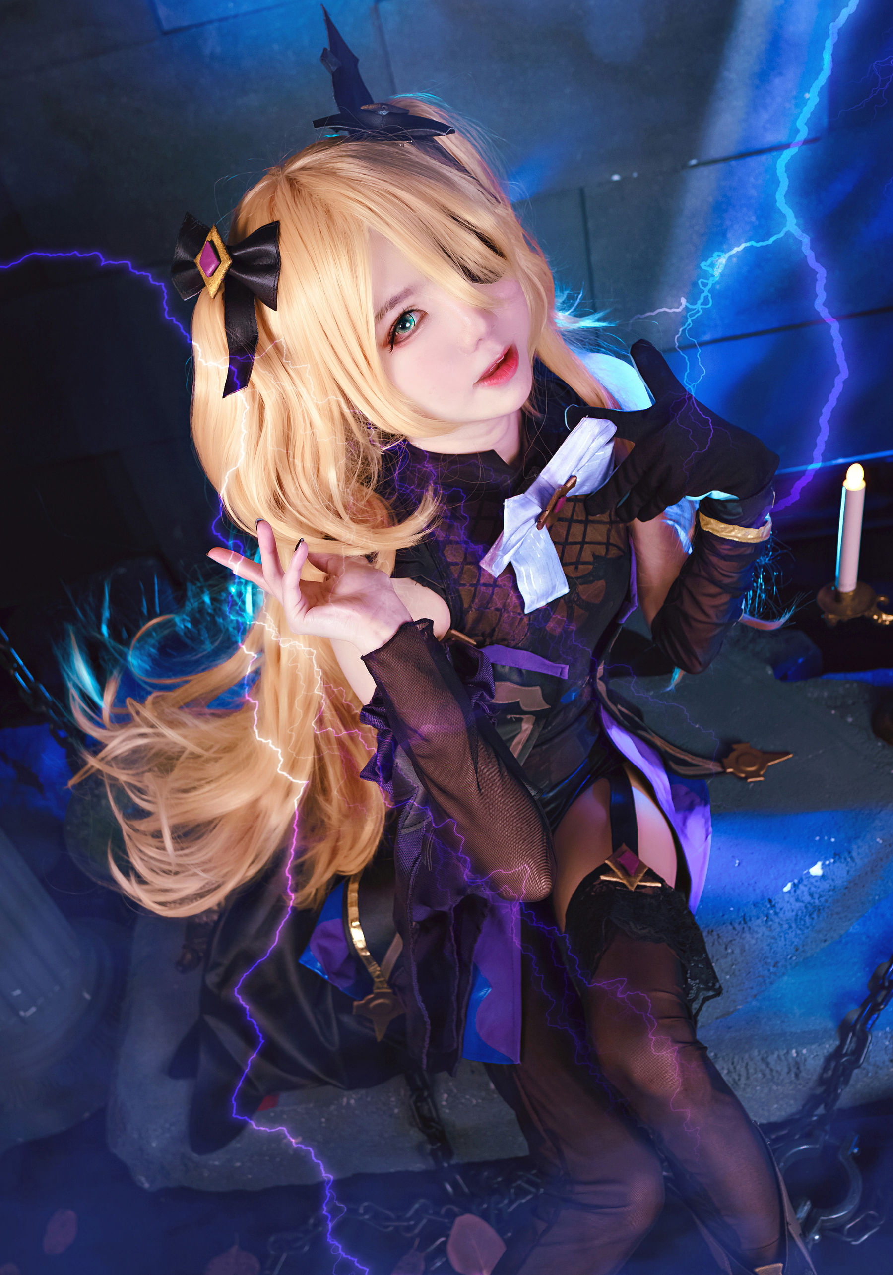 Sally Dorasnow – Fischl [31P] - 秀人网免费无水印在线套图写真