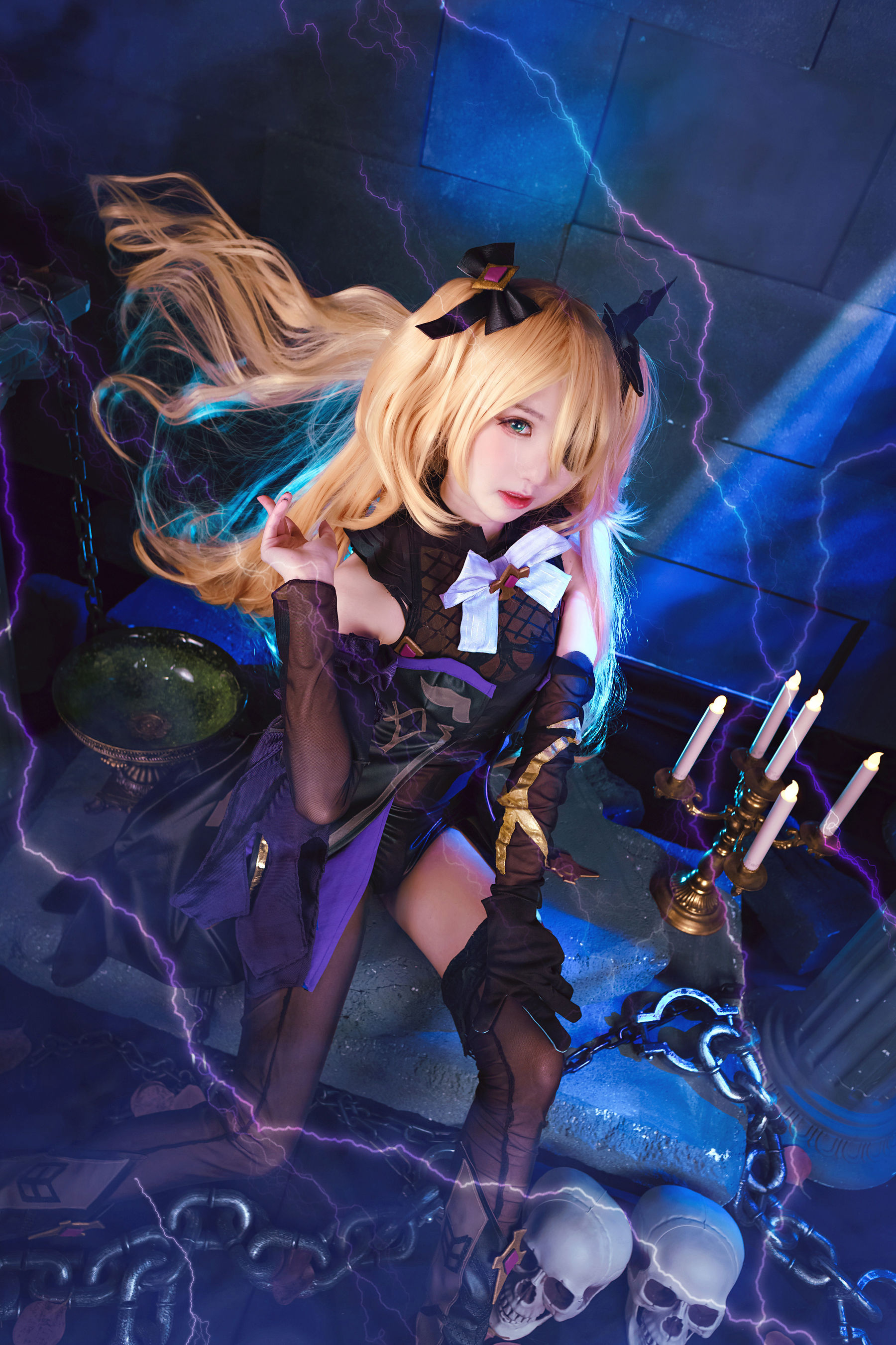 Sally Dorasnow – Fischl [31P] - 秀人网免费无水印在线套图写真