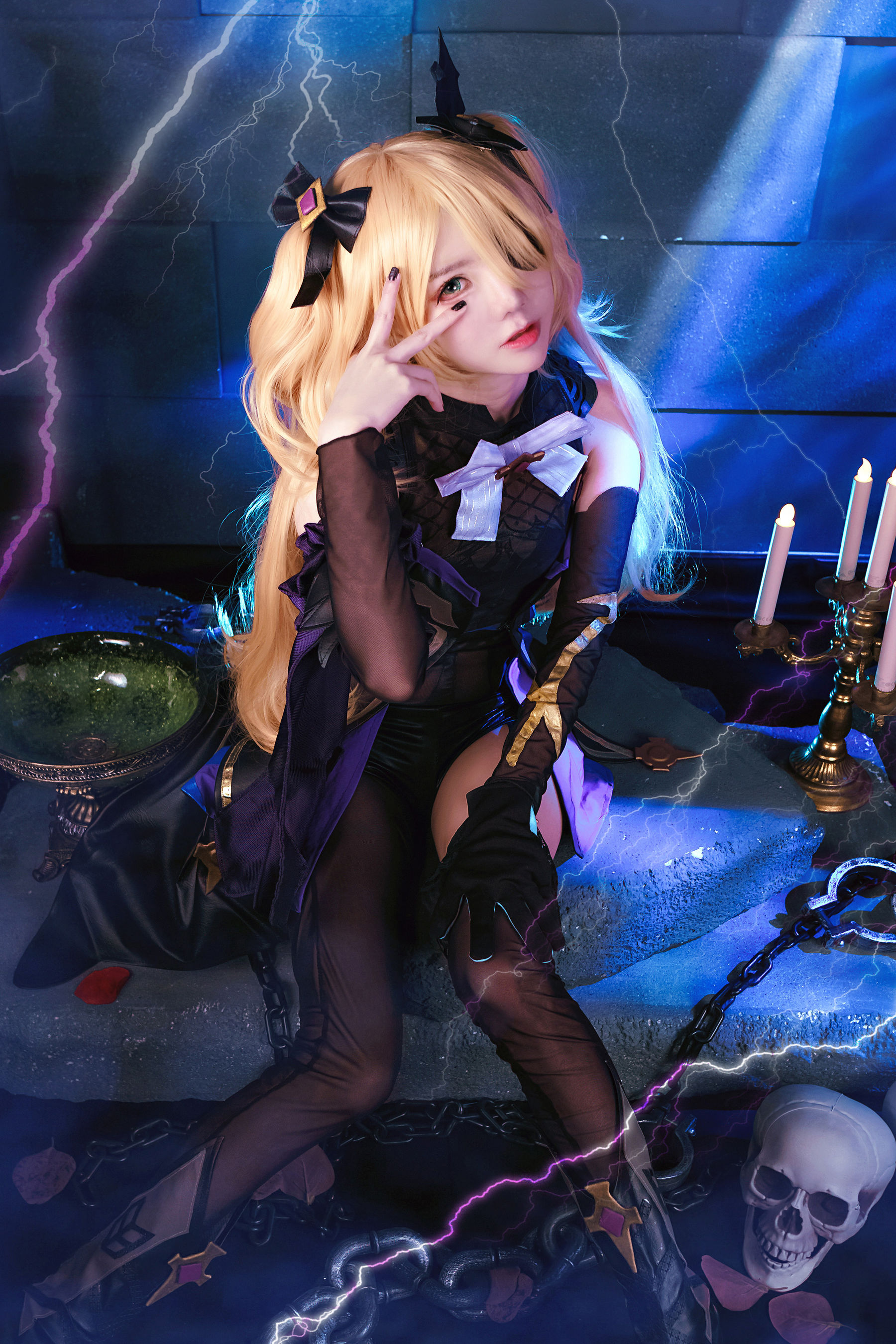 Sally Dorasnow – Fischl [31P] - 秀人网免费无水印在线套图写真