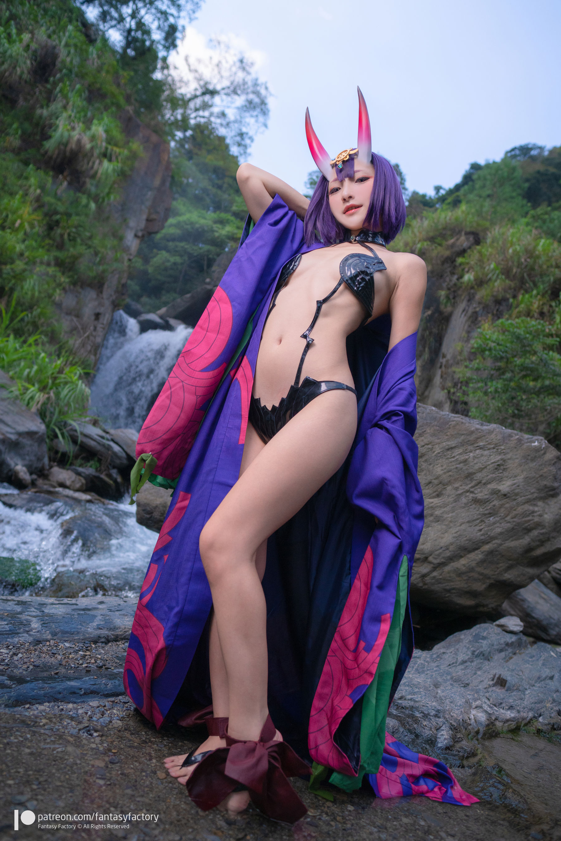 [Cosplay写真] 小丁 《Fantasy Factory》 – 2019.12 洛丽塔 酒吞童子 [126P] - 秀人网免费无水印在线套图写真