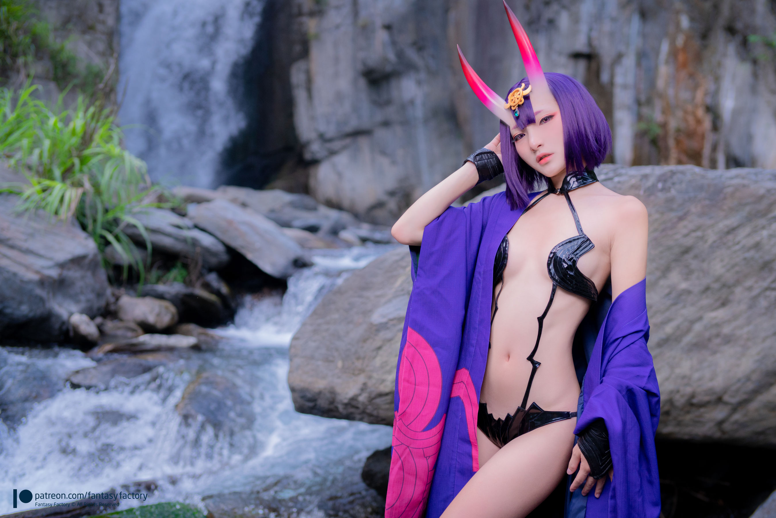 [Cosplay写真] 小丁 《Fantasy Factory》 – 2019.12 洛丽塔 酒吞童子 [126P] - 秀人网免费无水印在线套图写真