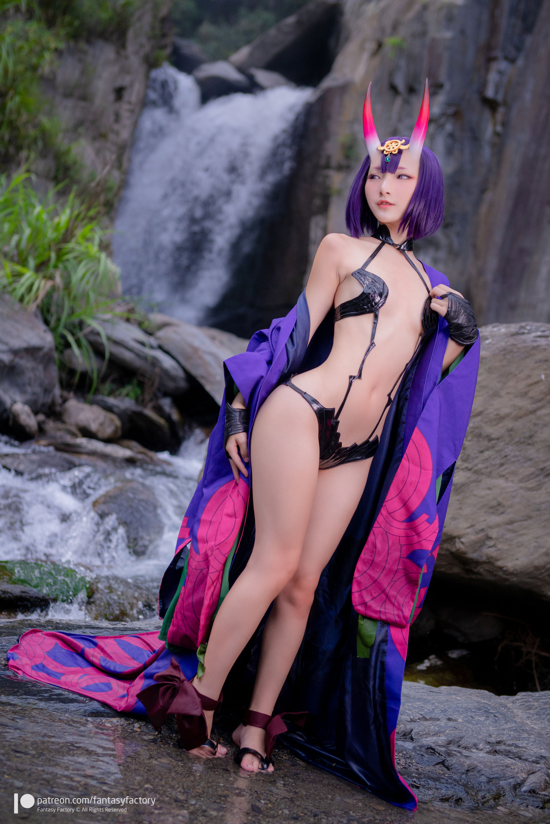 [Cosplay写真] 小丁 《Fantasy Factory》 – 2019.12 洛丽塔 酒吞童子 [126P] - 秀人网免费无水印在线套图写真