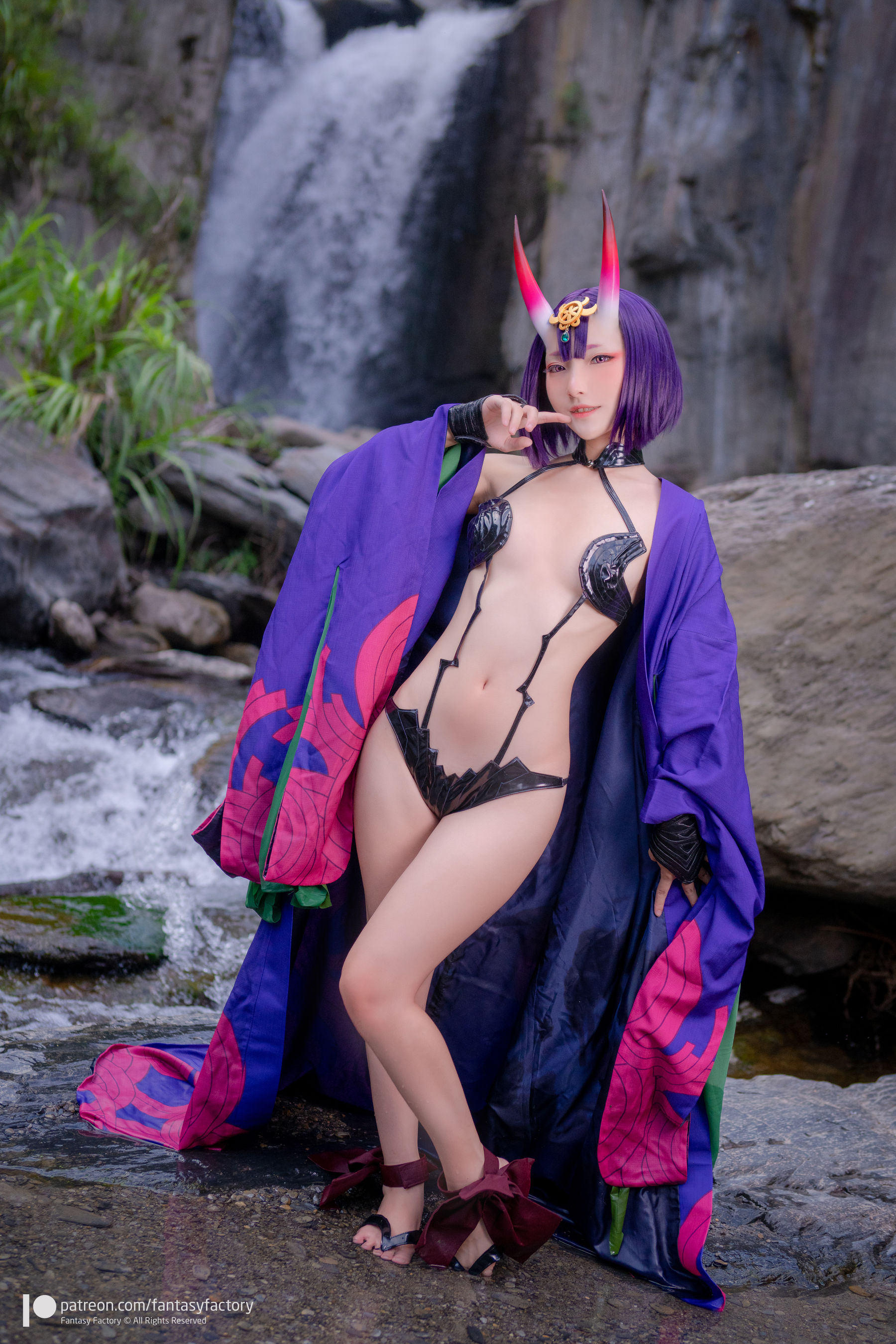 [Cosplay写真] 小丁 《Fantasy Factory》 – 2019.12 洛丽塔 酒吞童子 [126P] - 秀人网免费无水印在线套图写真