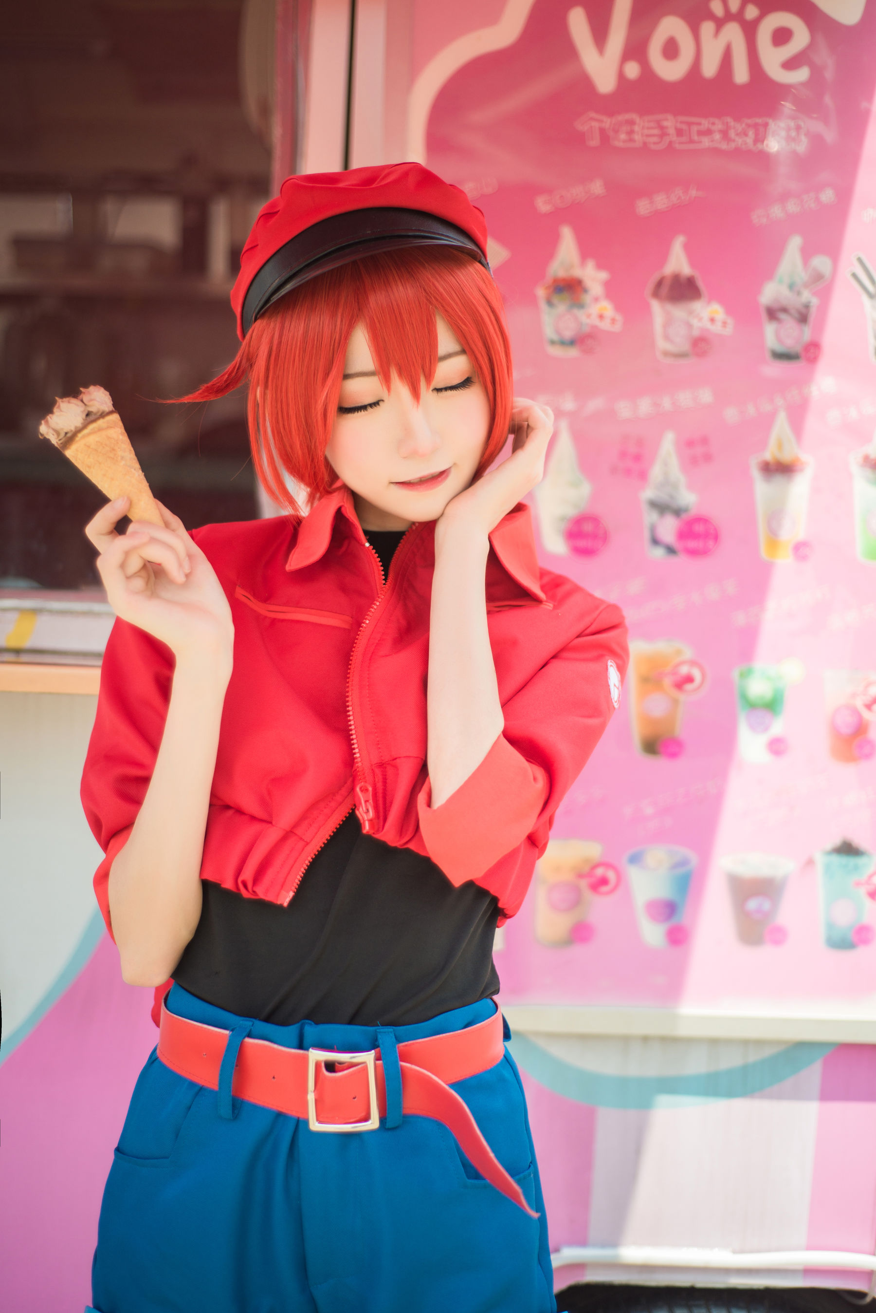 动漫博主Kitaro_绮太郎 工作细胞 [58P] - 秀人网免费无水印在线套图写真