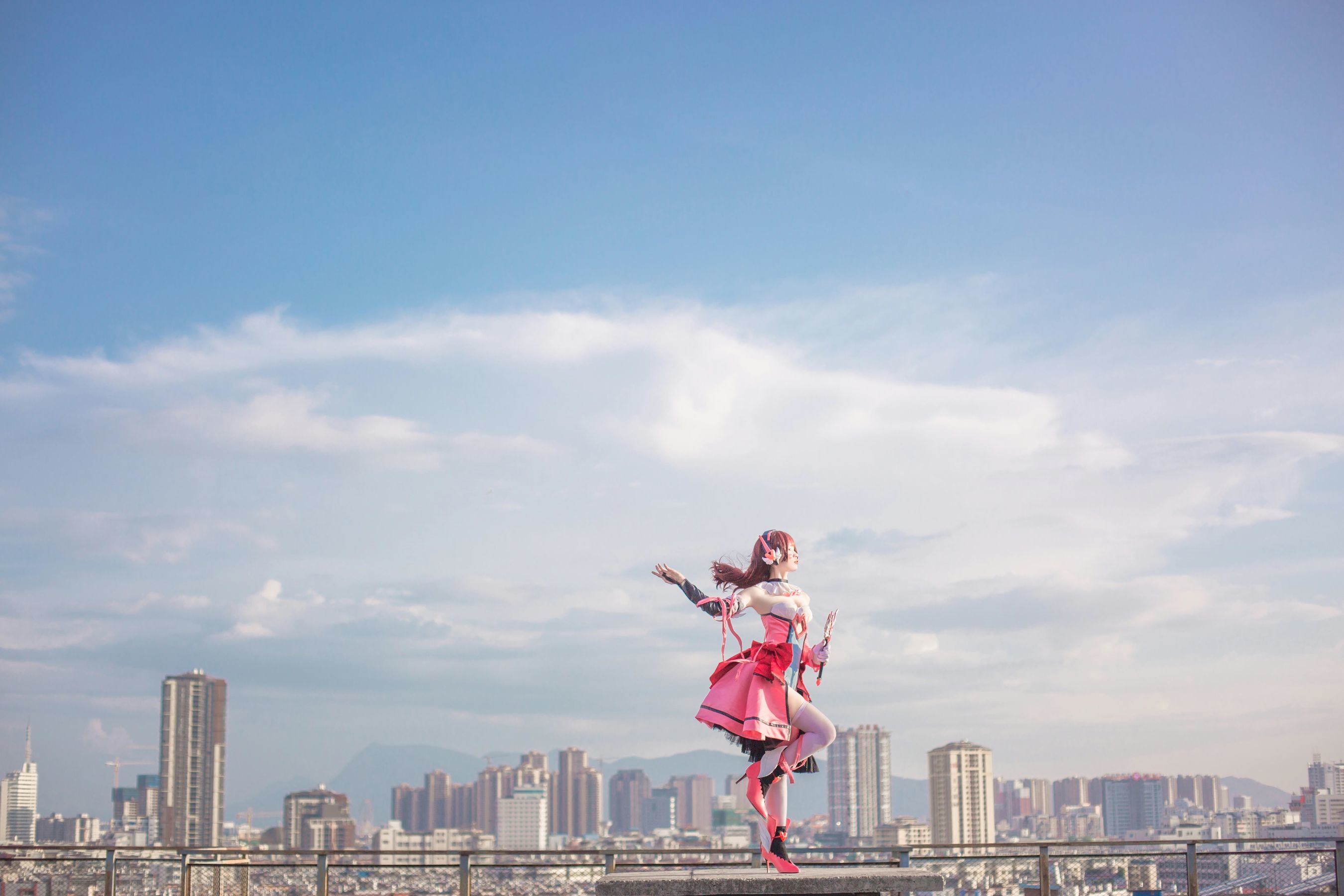 动漫博主北之北 – 守望先锋 魔法少女D.VA [10P] - 秀人网免费无水印在线套图写真