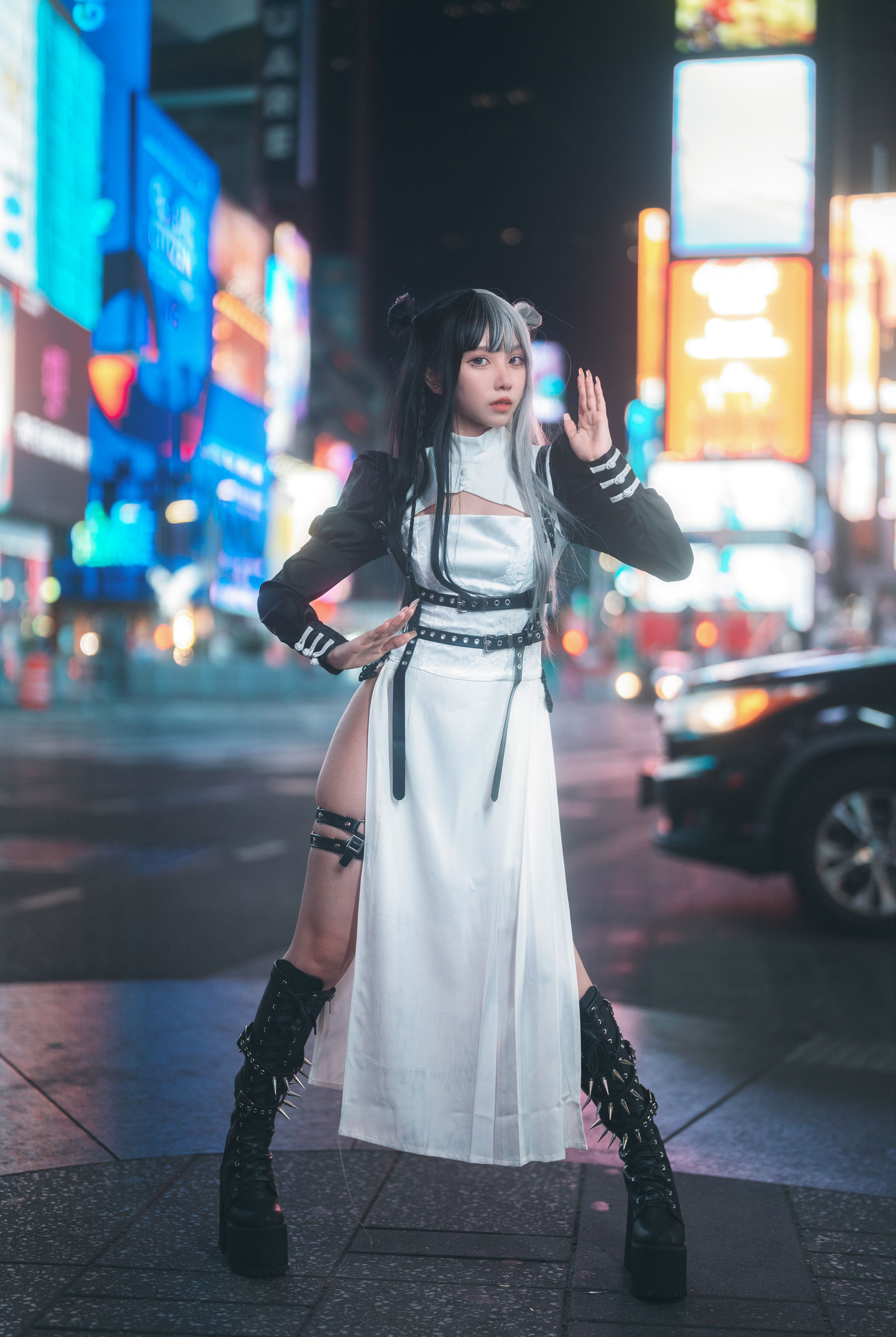 动漫博主果咩酱w – 中式赛博 [13P] - 秀人网免费无水印在线套图写真