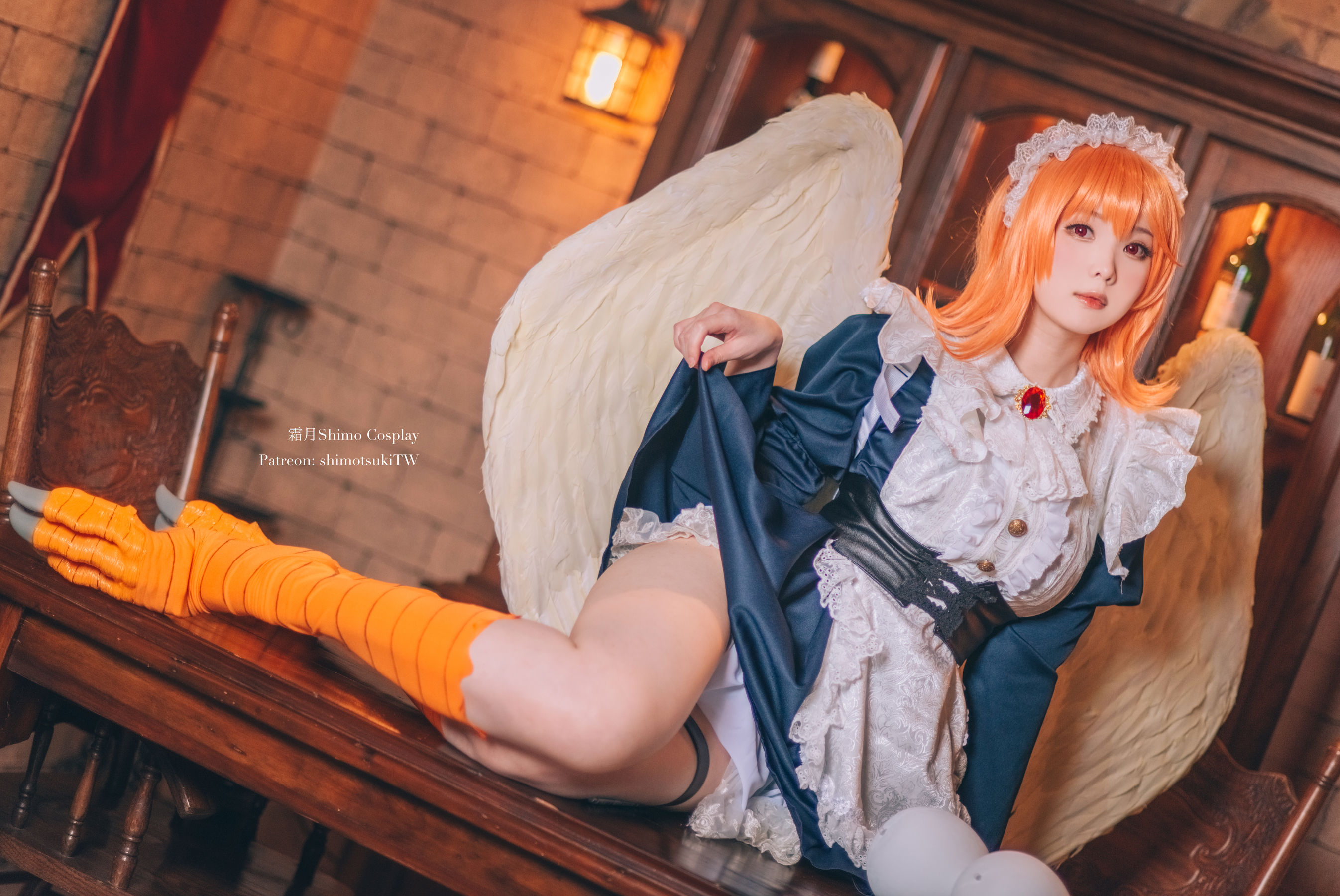 微博妹纸霜月shimo – 梅多莉 [15P] - 秀人网免费无水印在线套图写真