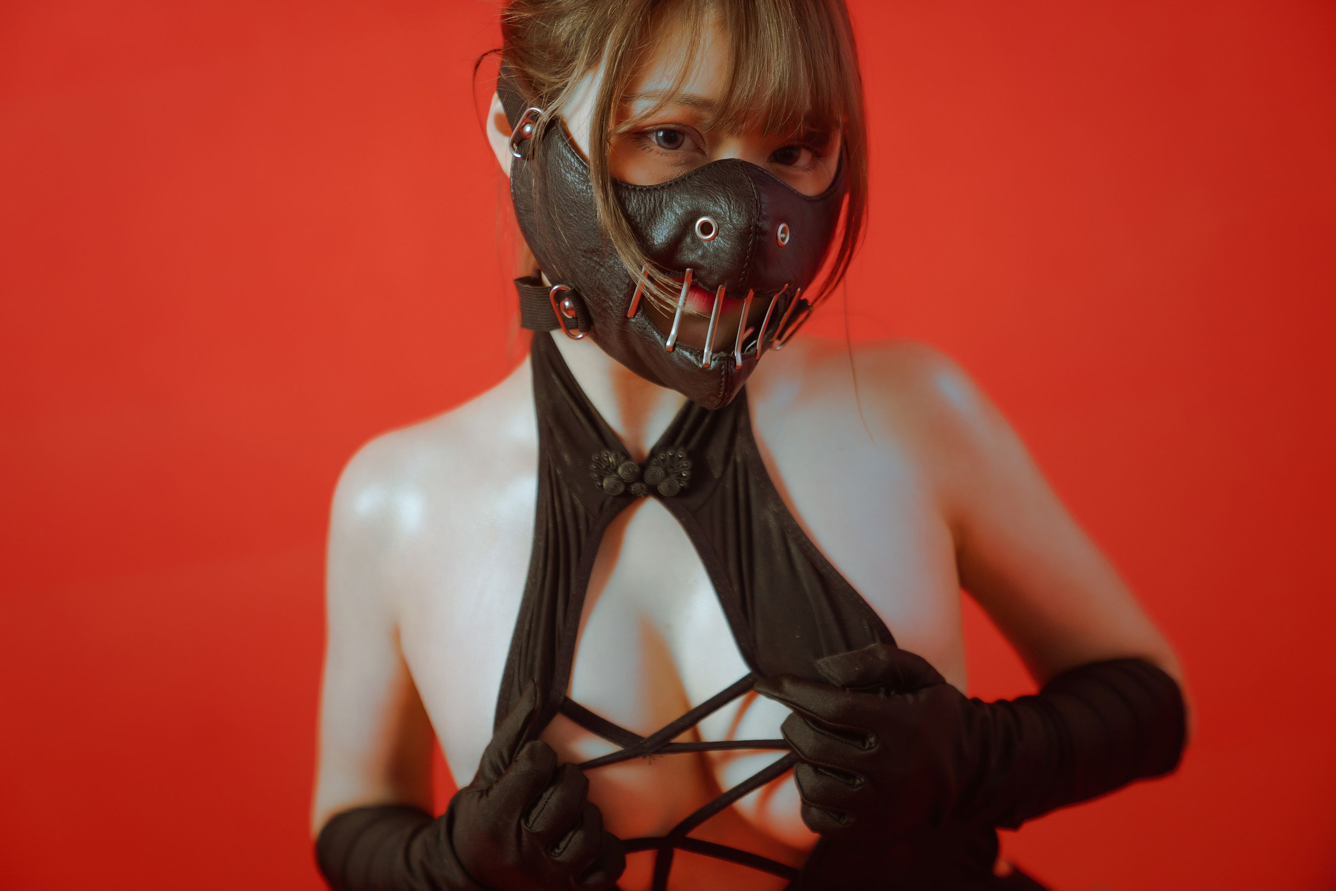 七月喵子 – 被捆的忍者 [58P] - 秀人网免费无水印在线套图写真