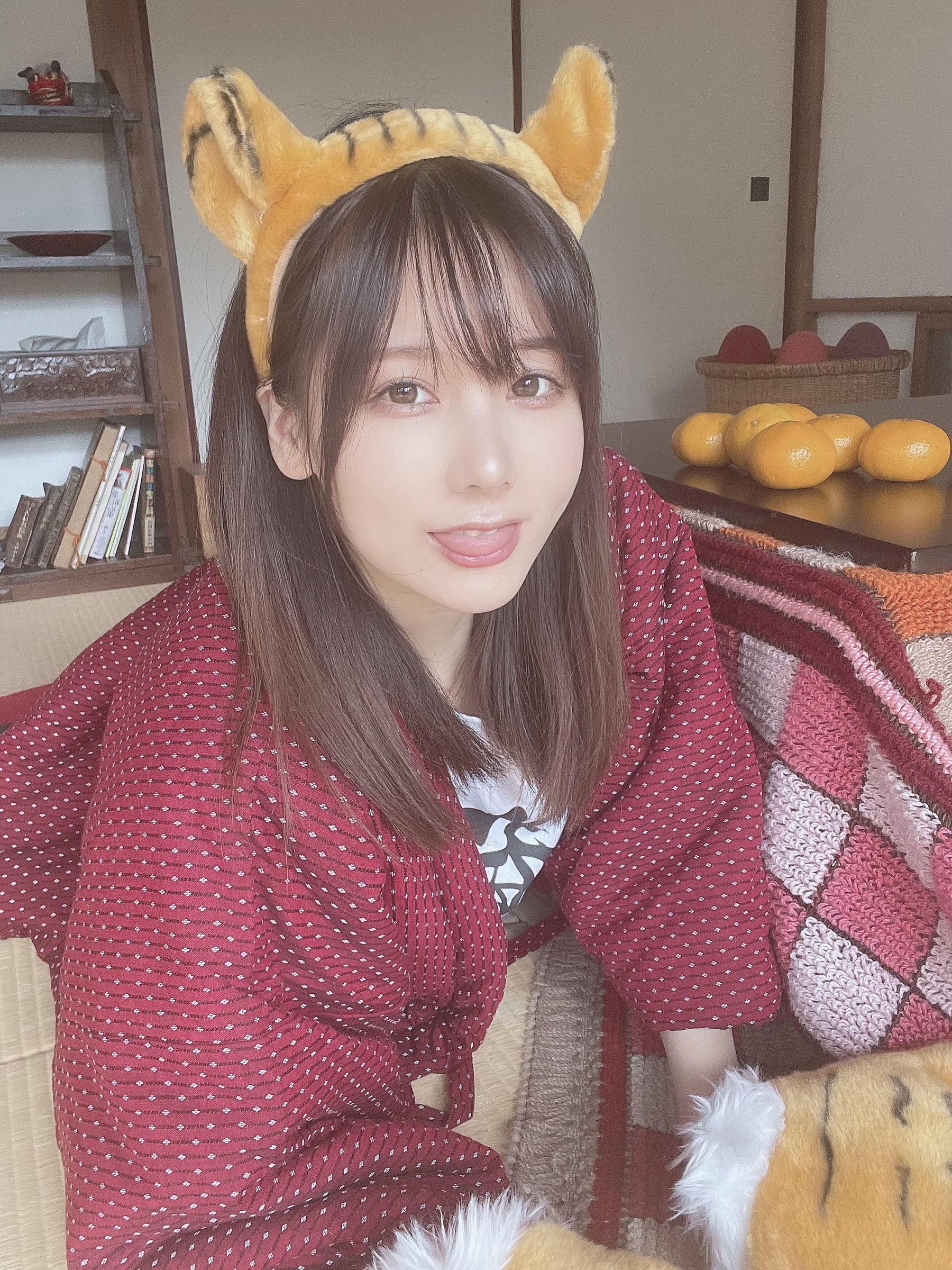 日本甜美COSERけんけん[fantia] 20220104-寅年 [19P] - 秀人网免费无水印在线套图写真