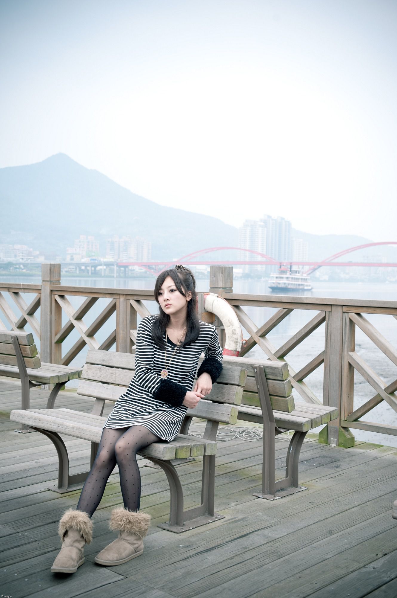 果子MM@张凯洁《關渡曲外拍》 [45P] - 秀人网免费无水印在线套图写真