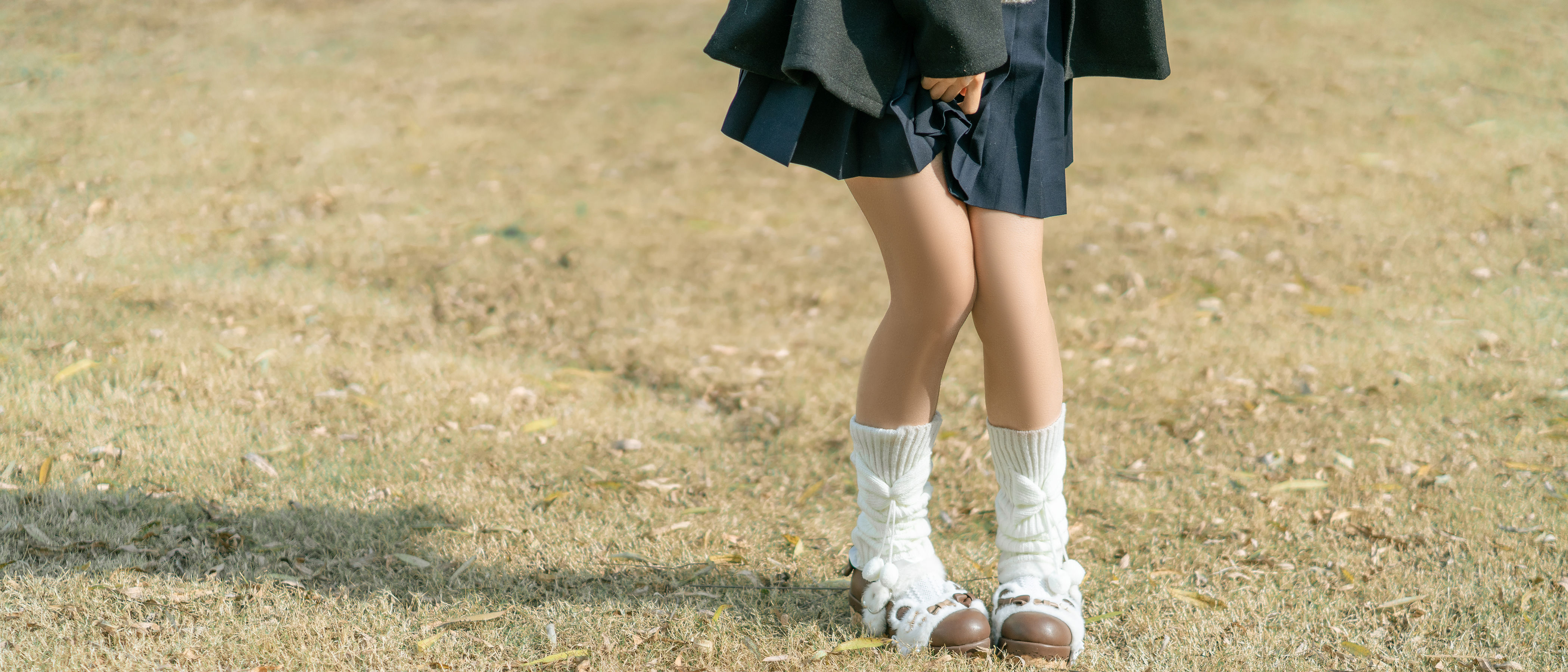 动漫博主蠢沫沫 – 秋季JK [19P] - 秀人网免费无水印在线套图写真