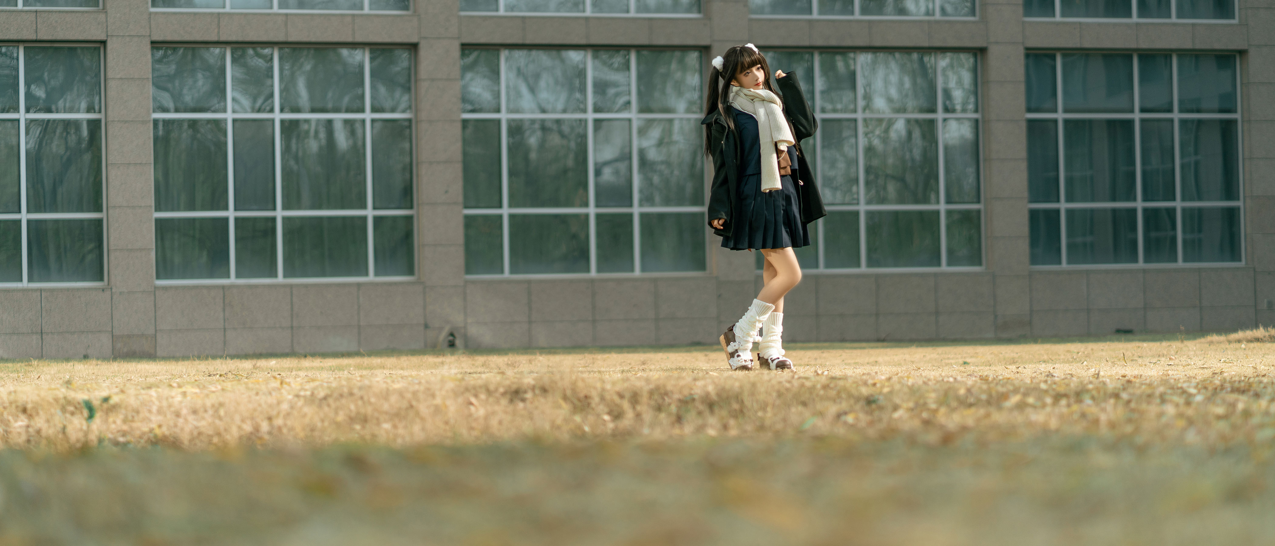 动漫博主蠢沫沫 – 秋季JK [19P] - 秀人网免费无水印在线套图写真