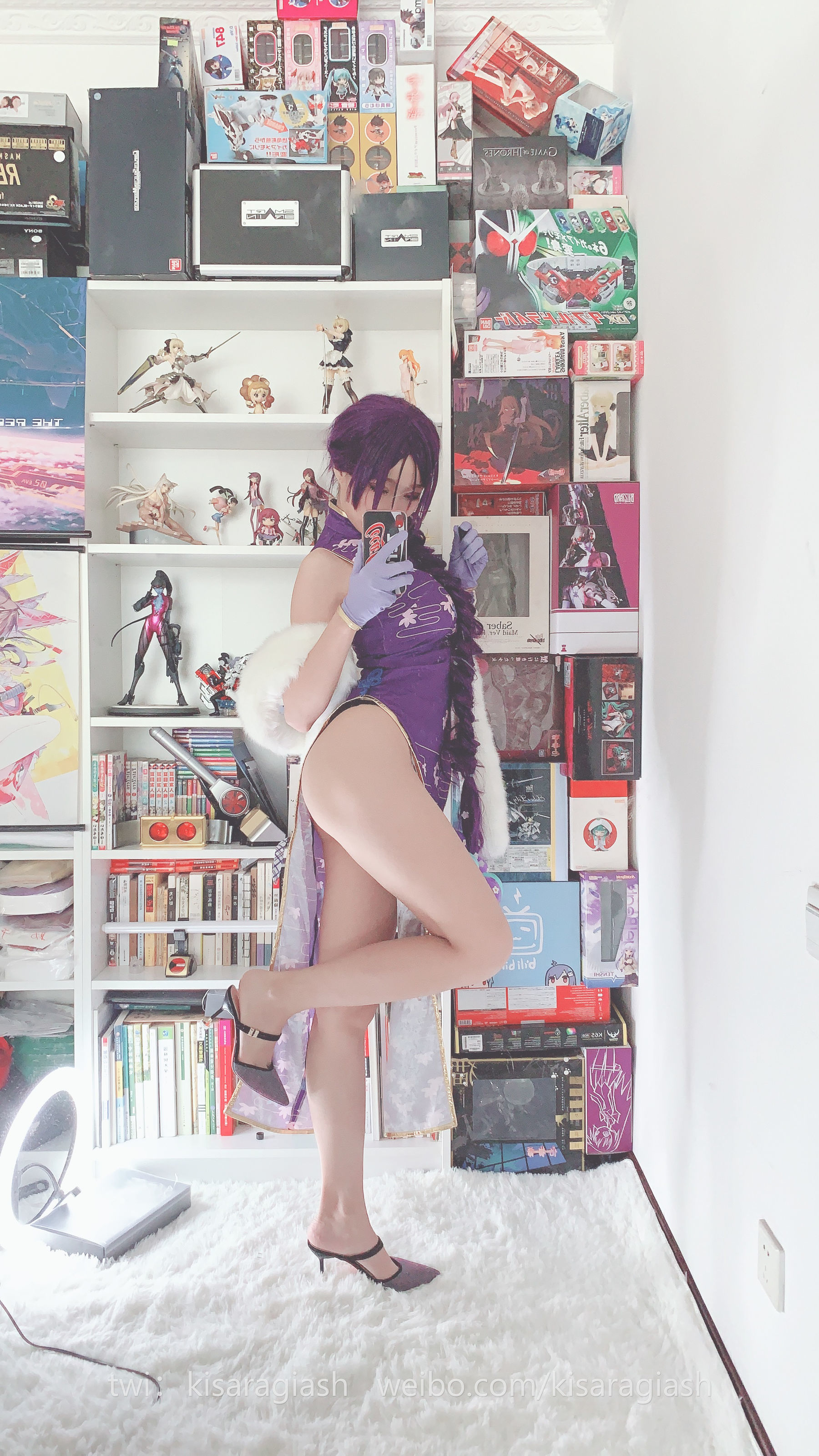 动漫博主如月灰 源赖光A [60P] - 秀人网免费无水印在线套图写真