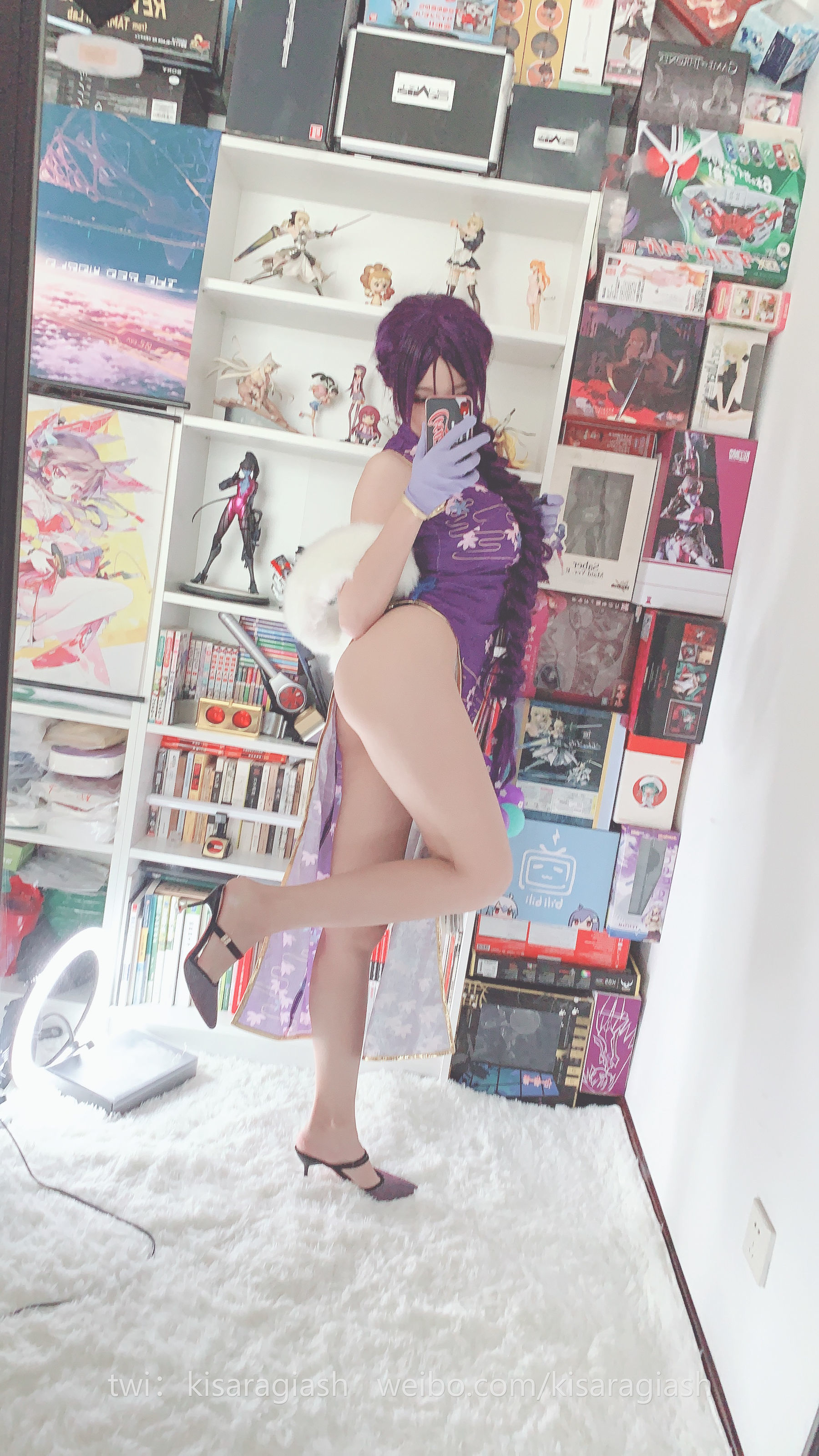 动漫博主如月灰 源赖光A [60P] - 秀人网免费无水印在线套图写真