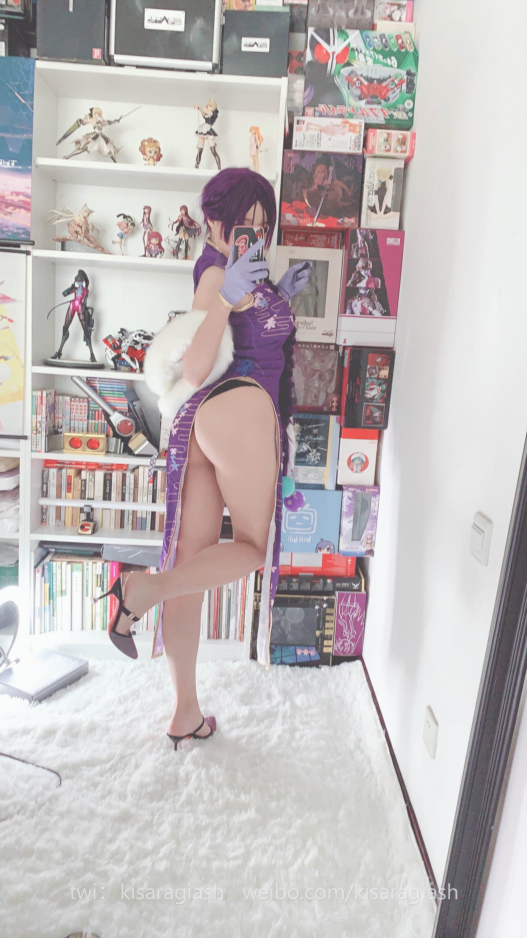 动漫博主如月灰 源赖光A [60P] - 秀人网免费无水印在线套图写真