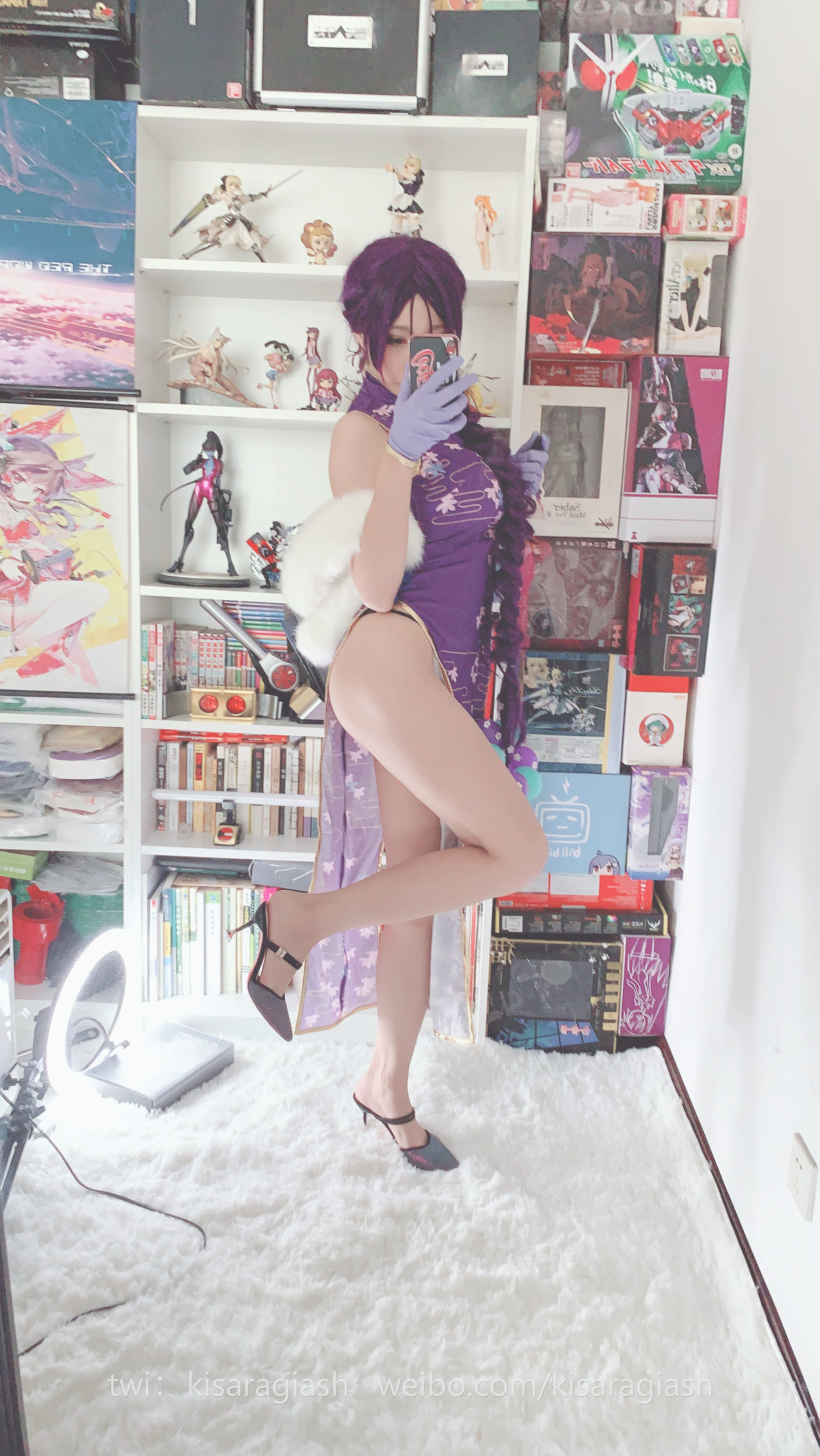 动漫博主如月灰 源赖光A [60P] - 秀人网免费无水印在线套图写真