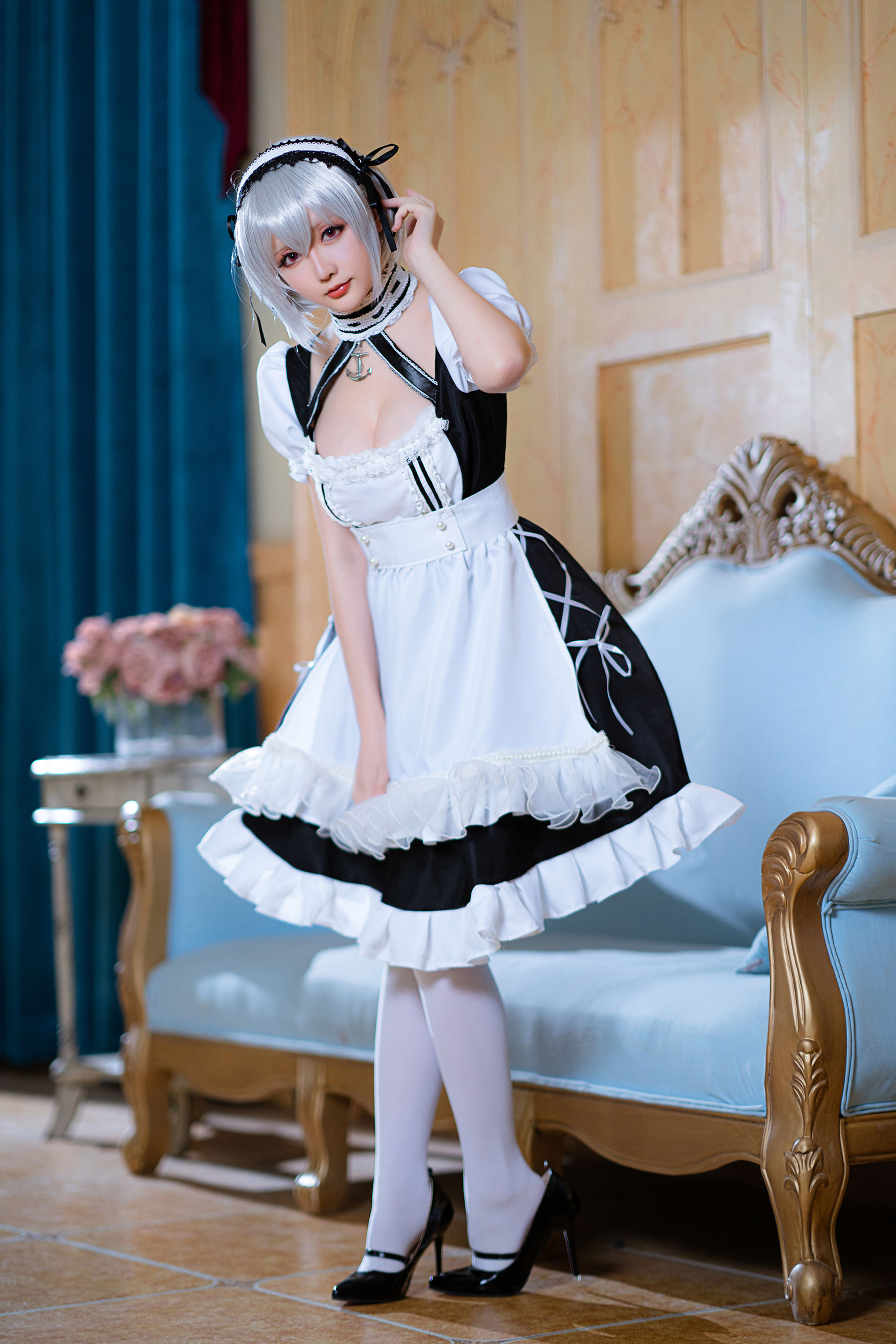 Coser小姐姐星之迟迟 – R-Maid《天狼星》 [20P] - 秀人网免费无水印在线套图写真