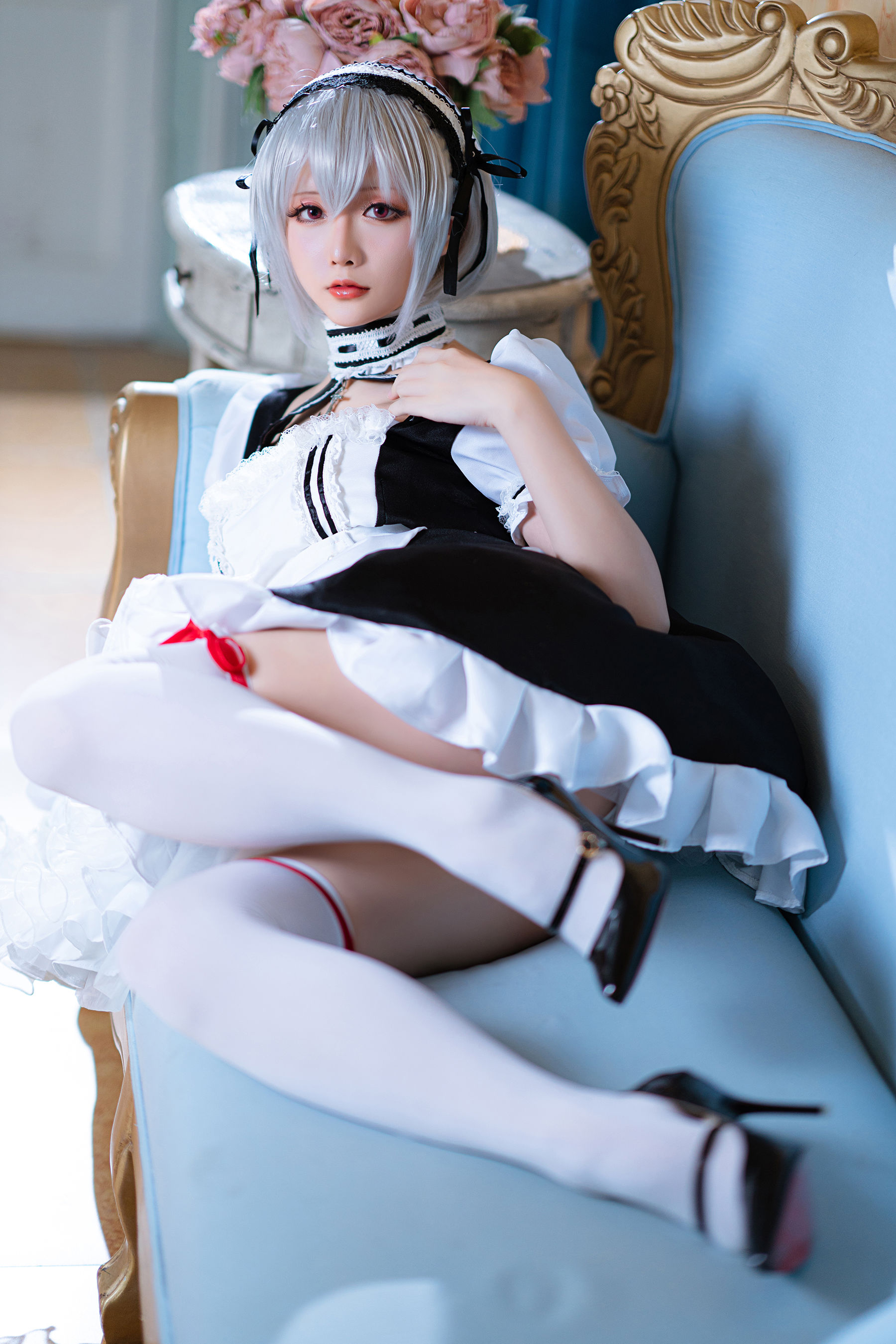 Coser小姐姐星之迟迟 – R-Maid《天狼星》 [20P] - 秀人网免费无水印在线套图写真
