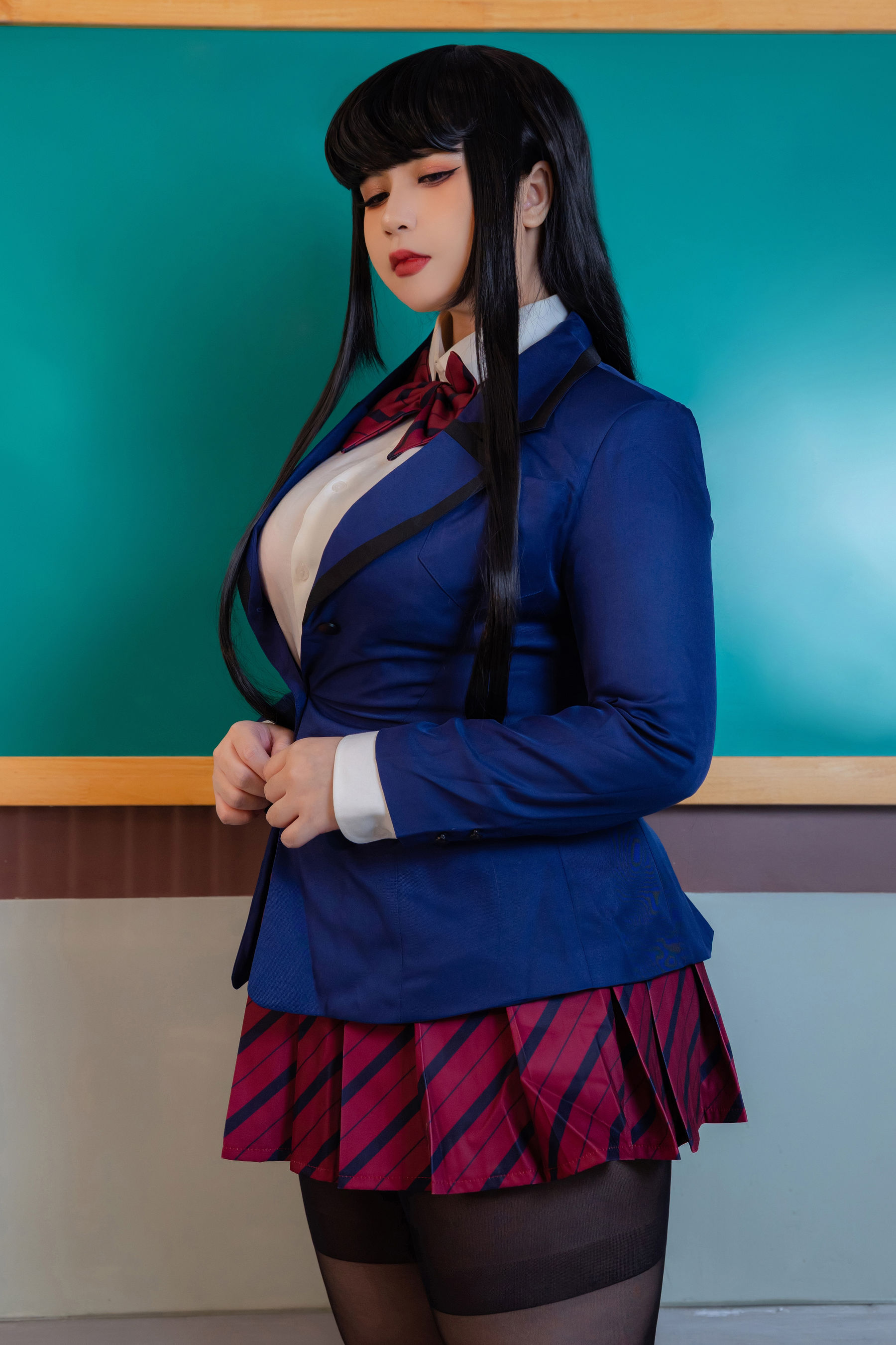 Uy Uy – Komi can't communicate [47P] - 秀人网免费无水印在线套图写真