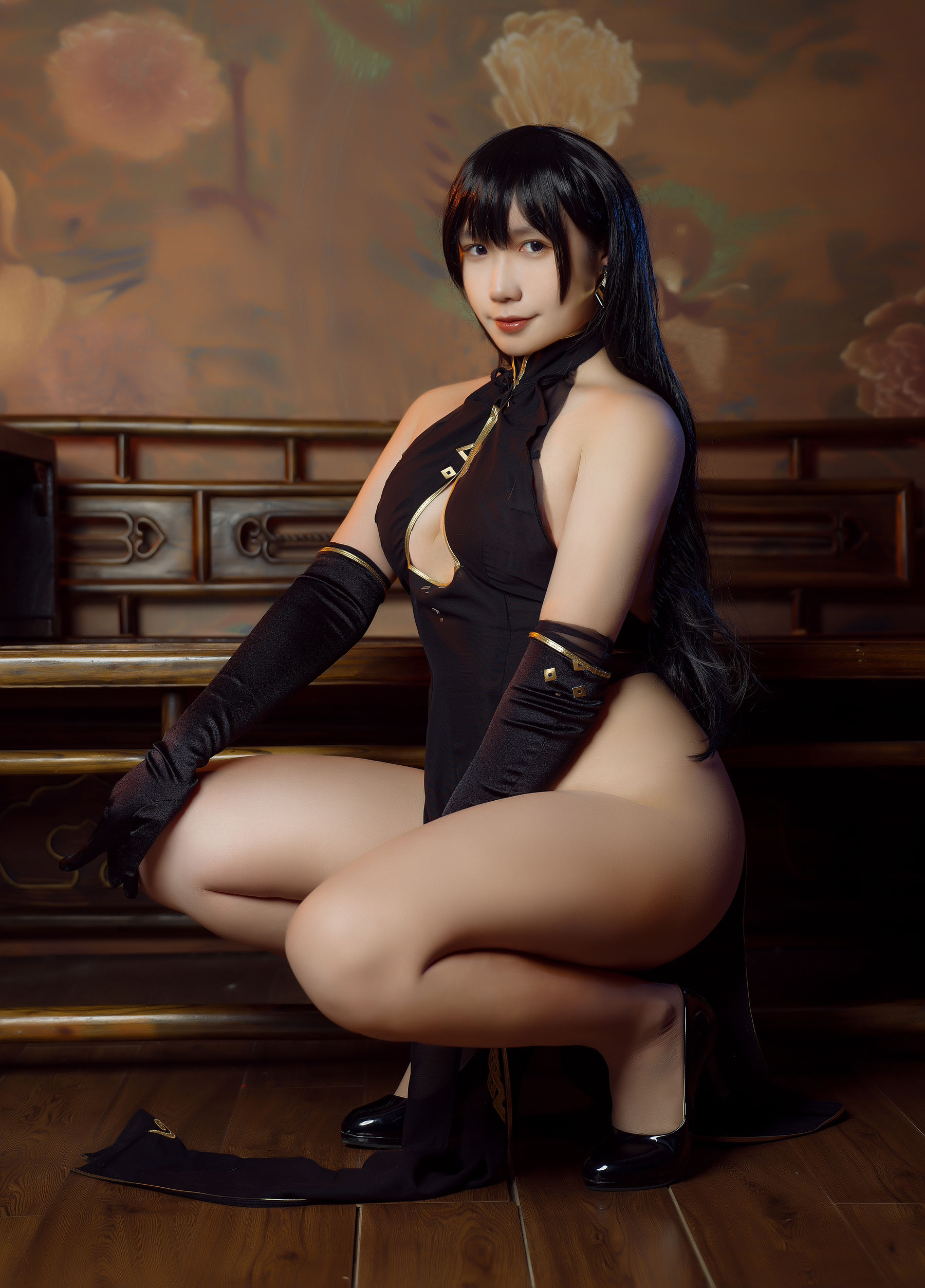 麻花麻花酱 – 特典旗袍 [25P] - 秀人网免费无水印在线套图写真