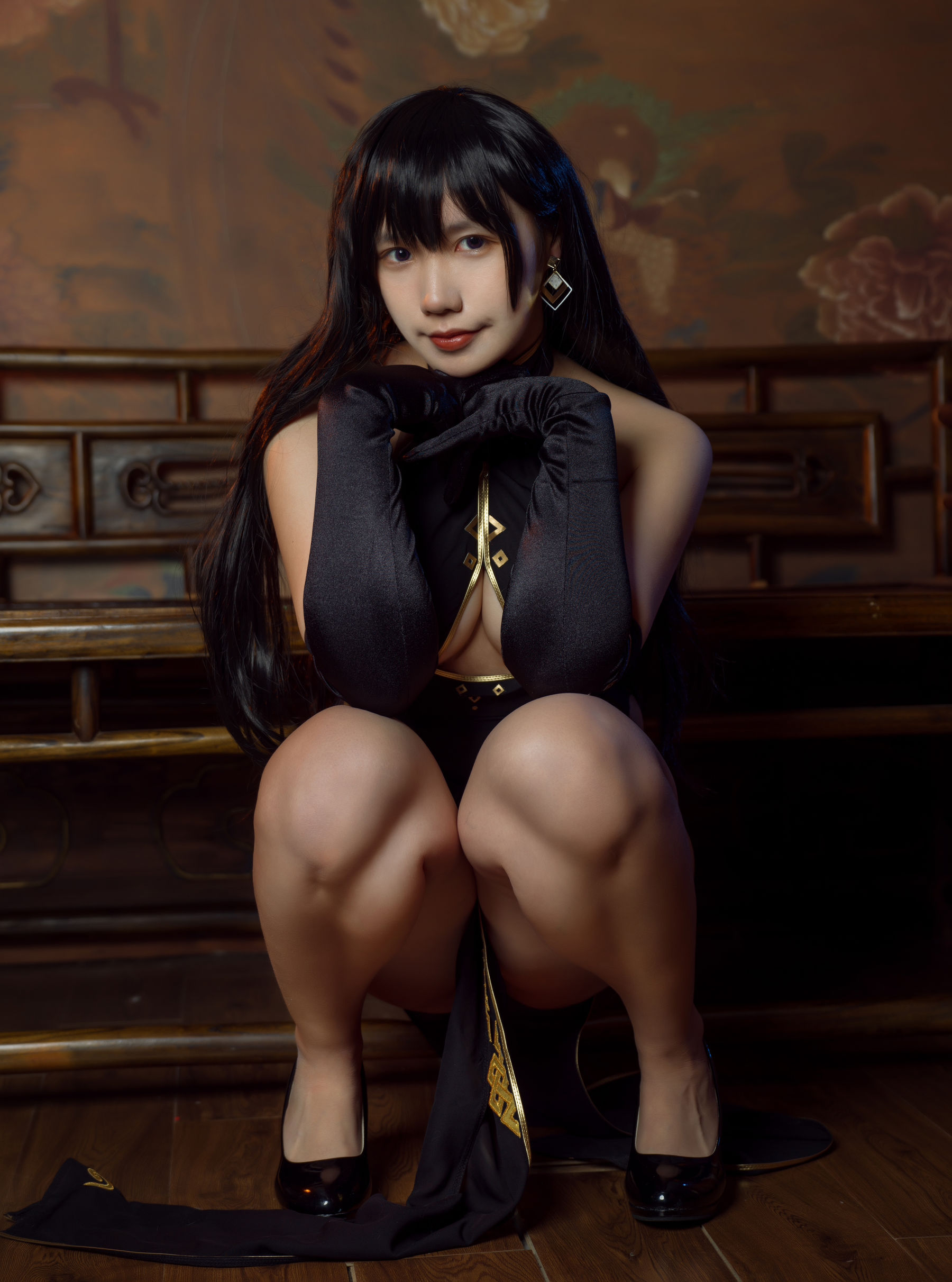 麻花麻花酱 – 特典旗袍 [25P] - 秀人网免费无水印在线套图写真