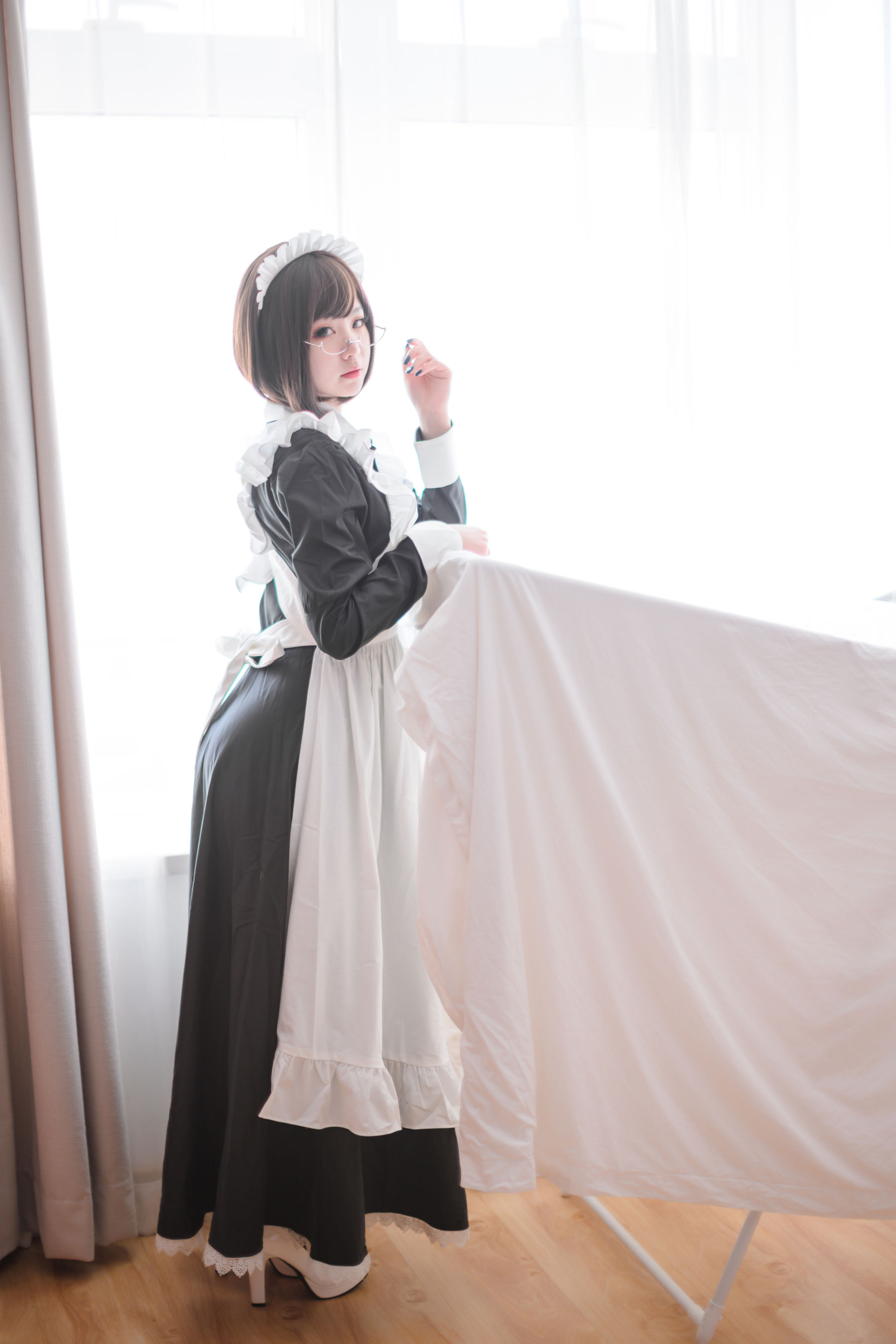 萌妹是青水 女仆 [35P] - 秀人网免费无水印在线套图写真