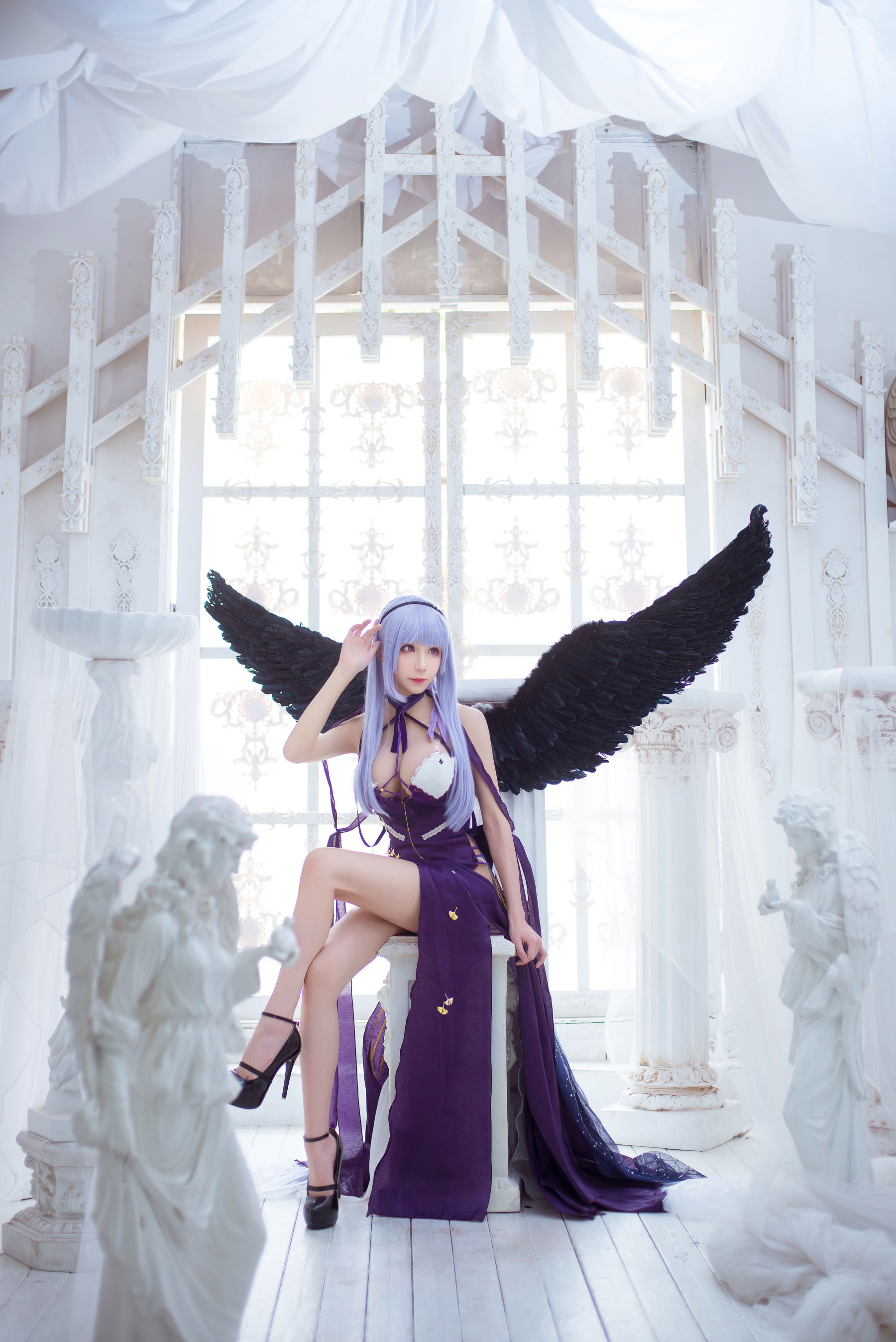 Tomoyo酱 – 碧蓝 黛朵 [20P] - 秀人网免费无水印在线套图写真