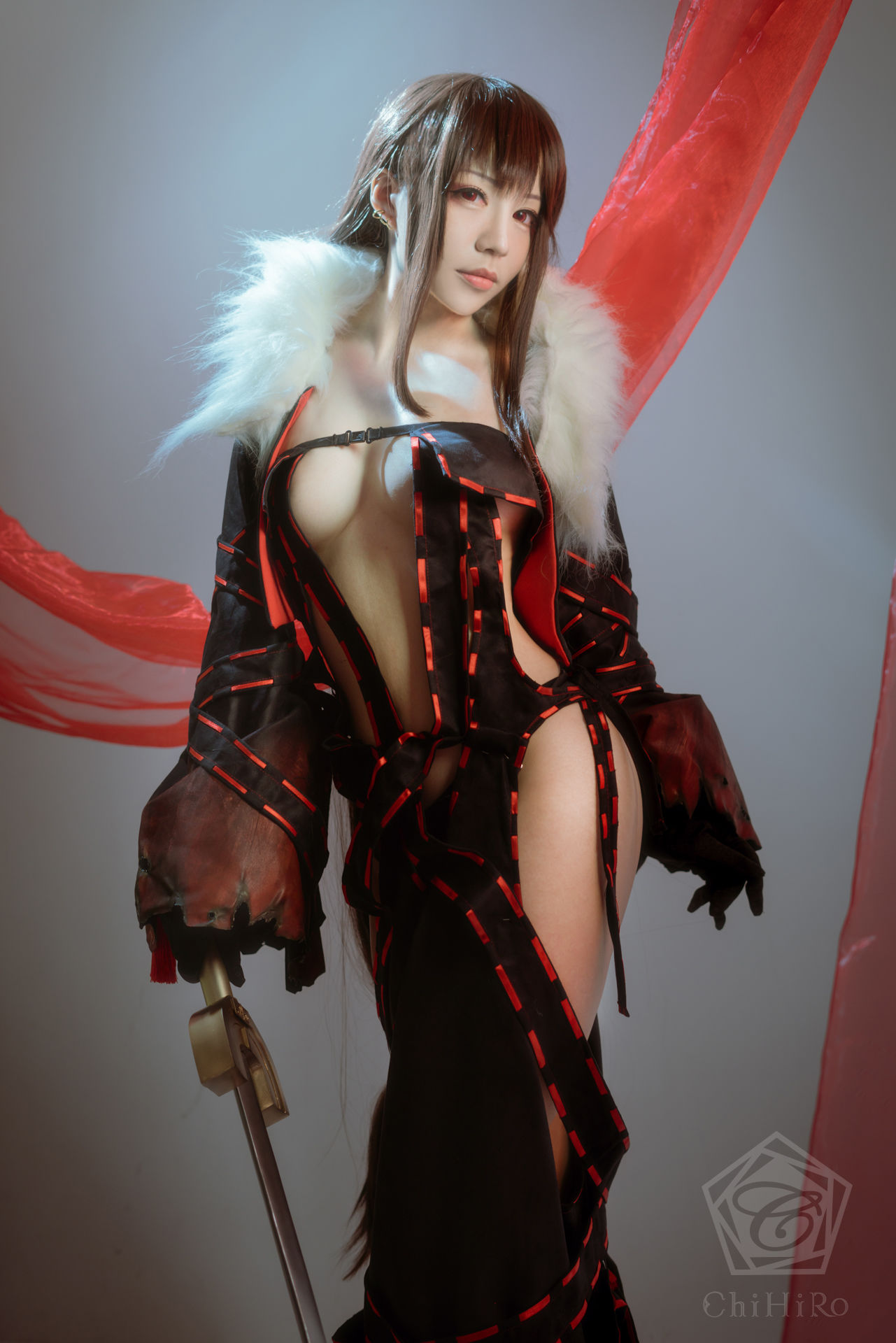 Cos千寻大人 虞姬 [48P] - 秀人网免费无水印在线套图写真