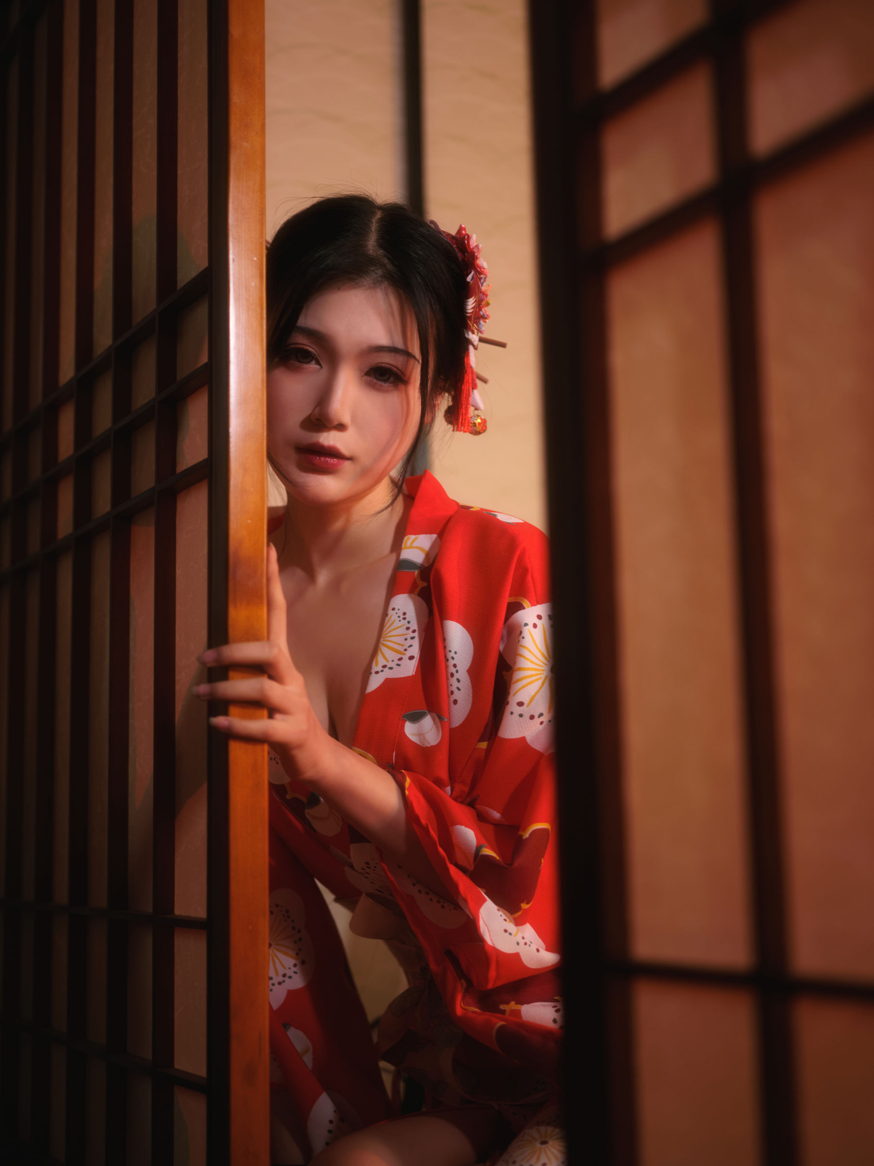 一米八的大梨子 – 居酒屋 [19P] - 秀人网免费无水印在线套图写真