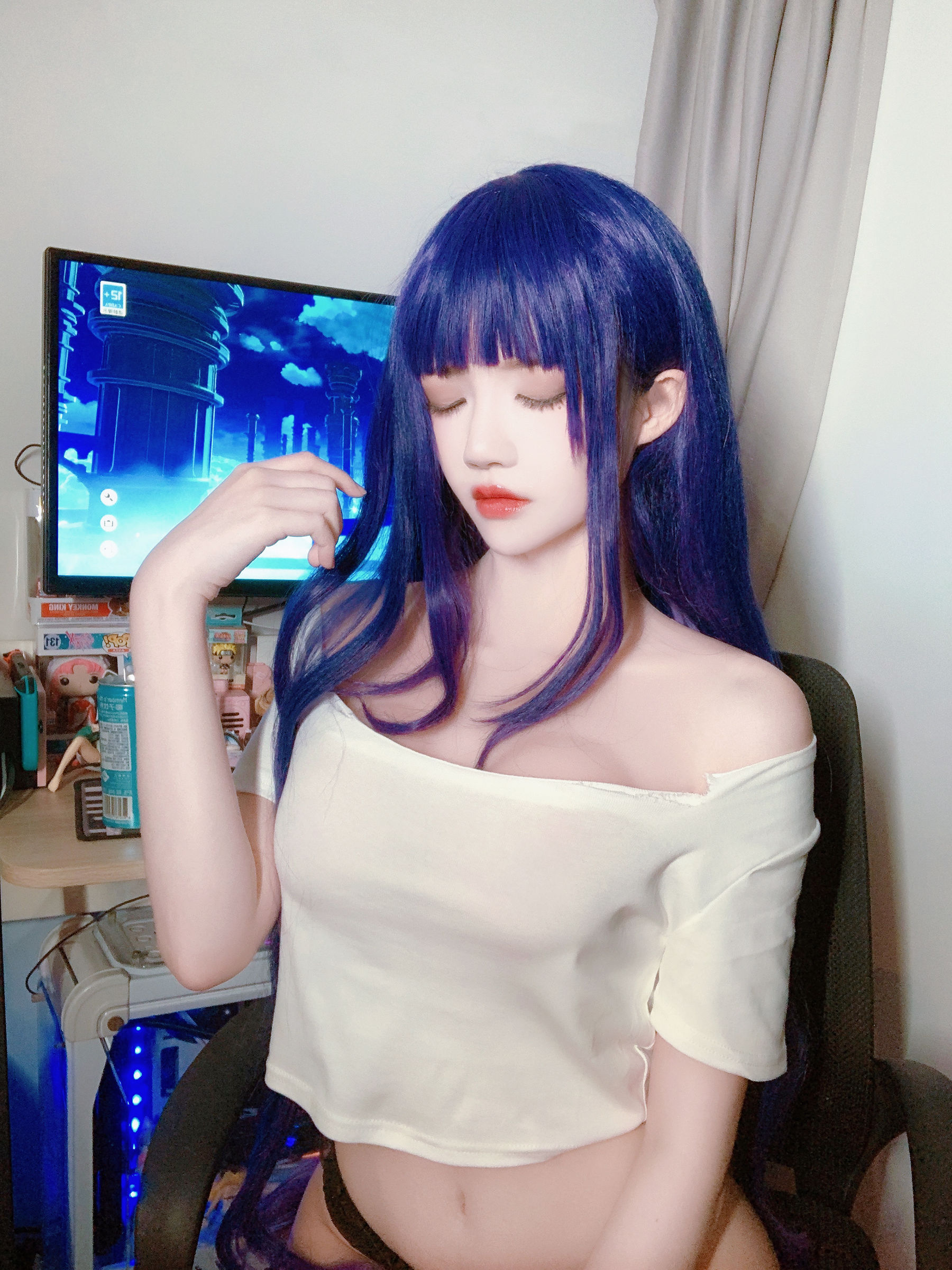 桜桃喵 – 雷电将军自拍 [11P] - 秀人网免费无水印在线套图写真