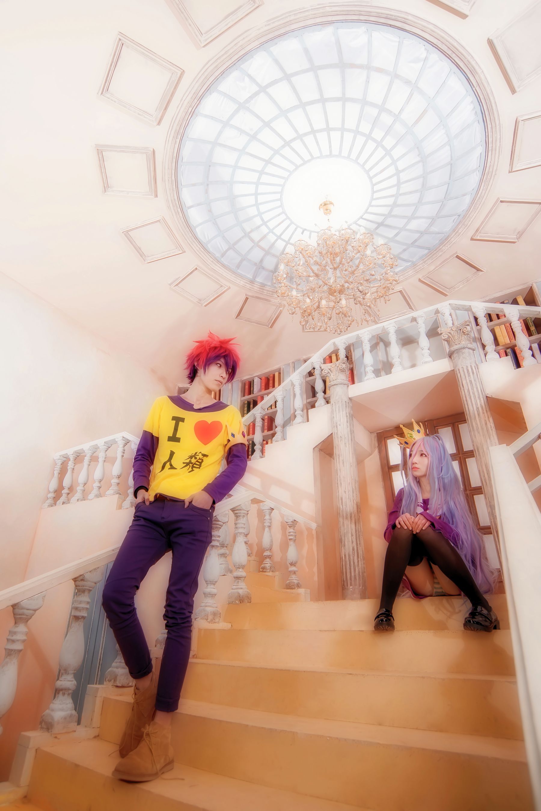 [Cosplay写真] 萌妹白易子教主 – 游戏人生 [9P] - 秀人网免费无水印在线套图写真