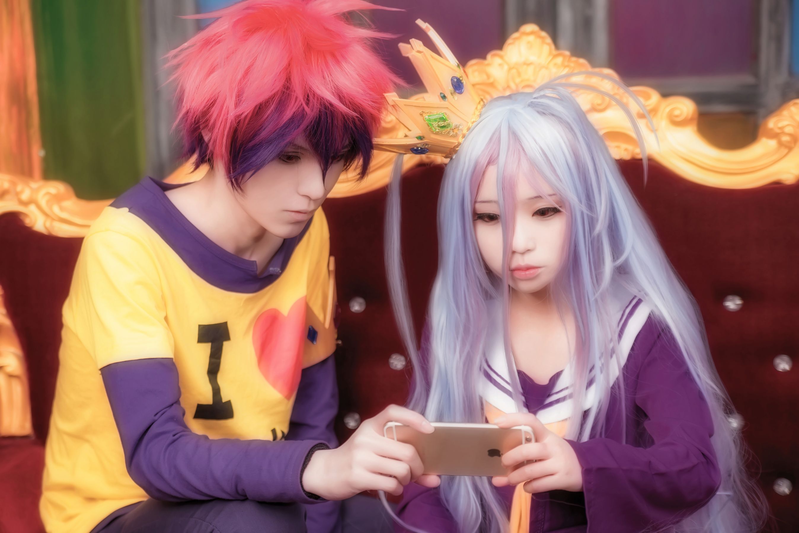 [Cosplay写真] 萌妹白易子教主 – 游戏人生 [9P] - 秀人网免费无水印在线套图写真