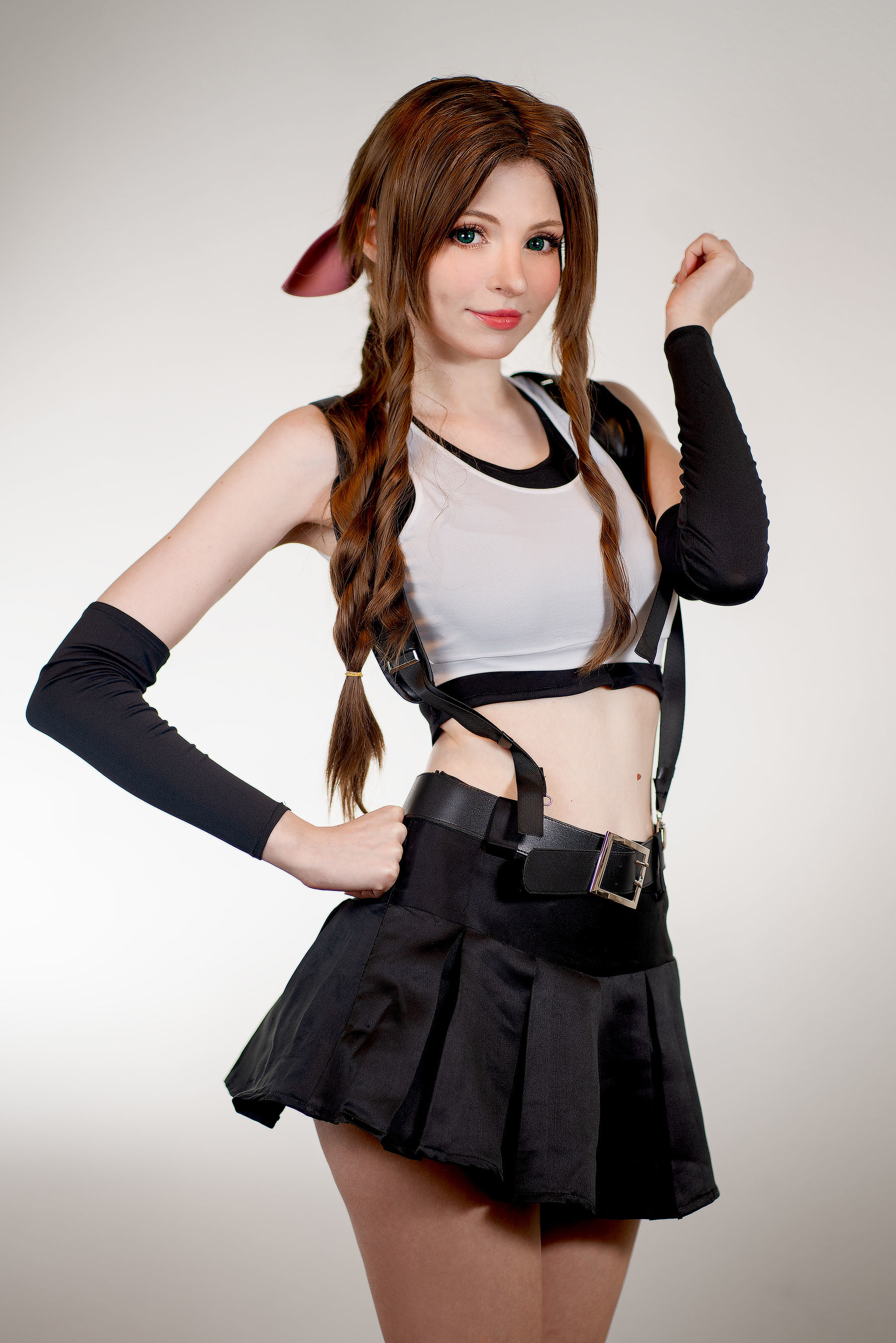 Peach milky – Aerith Tifa Swap [66P] - 秀人网免费无水印在线套图写真