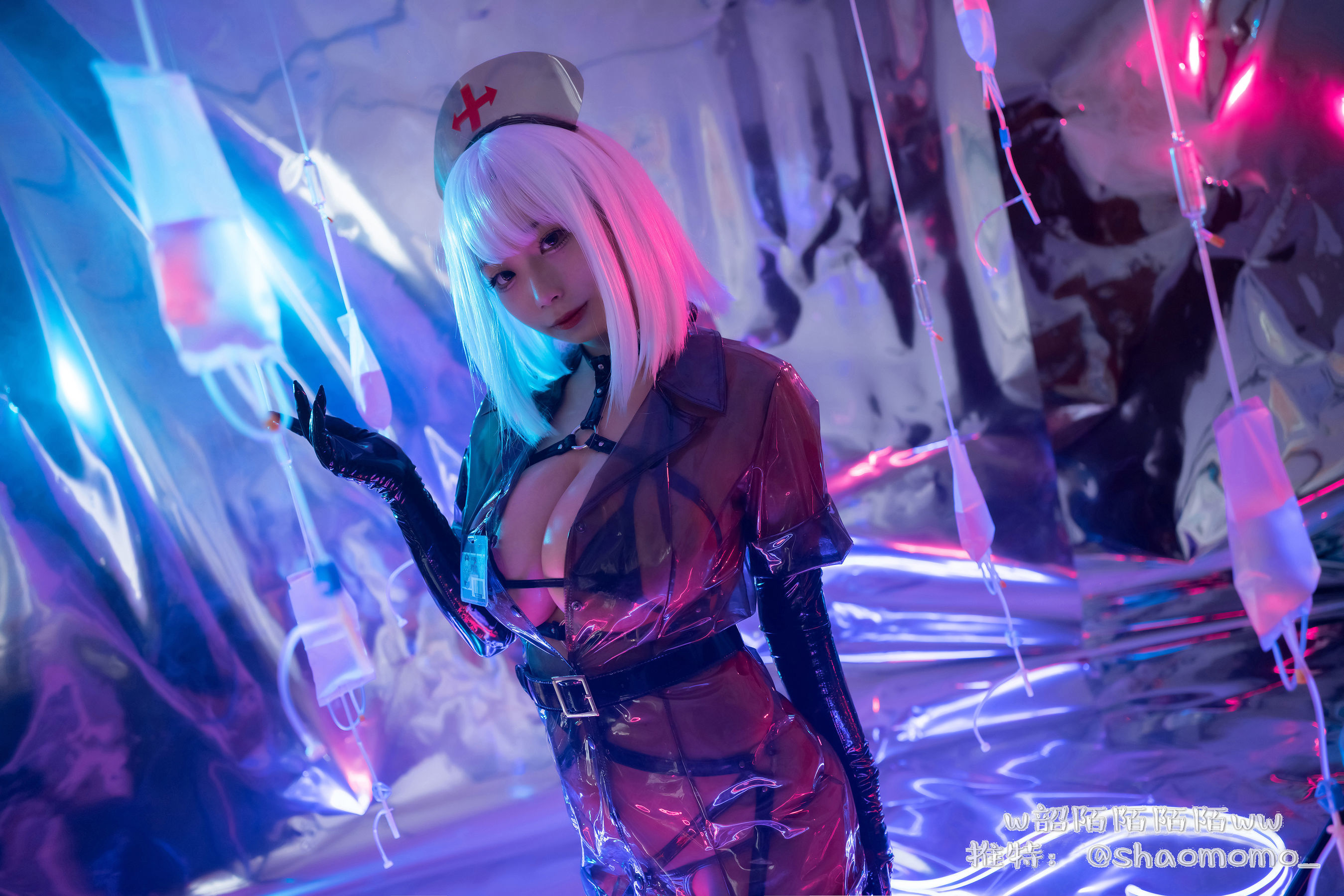 Cosplay美女韶陌陌 – 透明护士 [36P] - 秀人网免费无水印在线套图写真