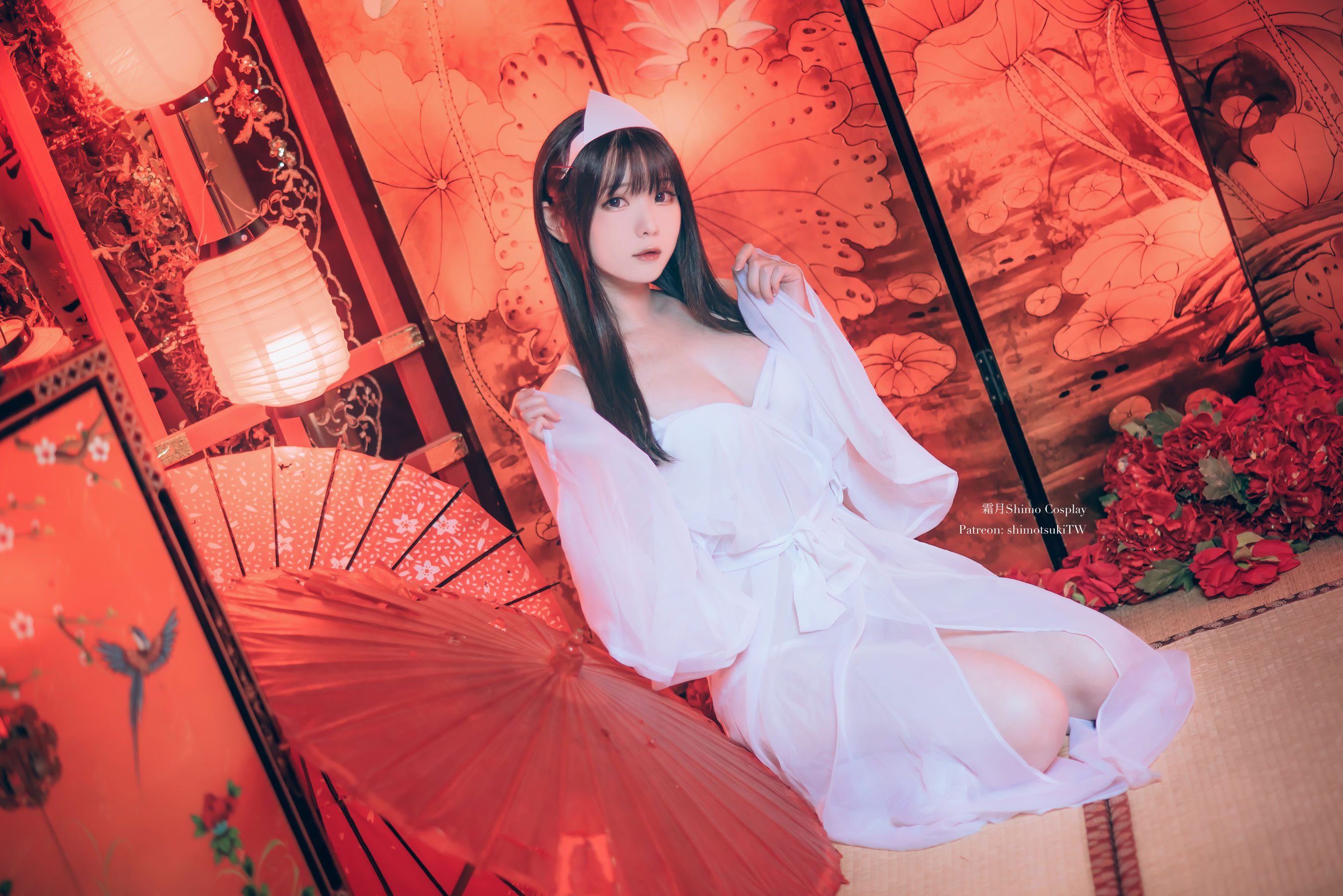 微博妹纸霜月shimo – 万圣 [19P] - 秀人网免费无水印在线套图写真