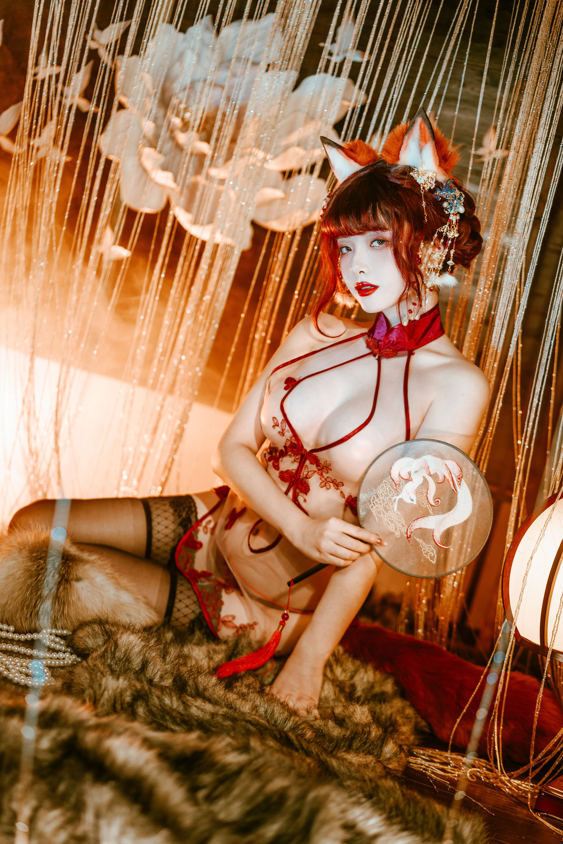 动漫博主雯妹 – 妲己 [12P] - 秀人网免费无水印在线套图写真