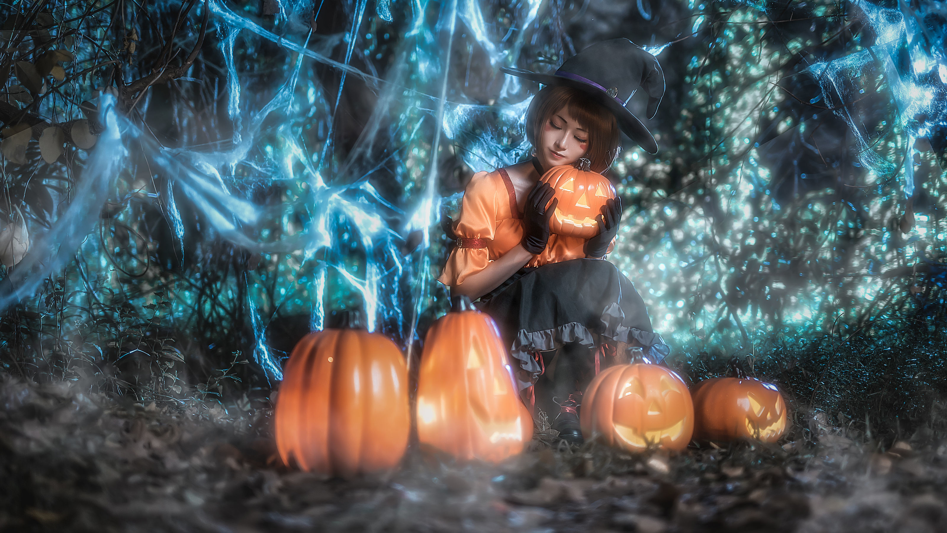 动漫博主Kitaro_绮太郎 我的英雄学院 万圣节 [15P] - 秀人网免费无水印在线套图写真