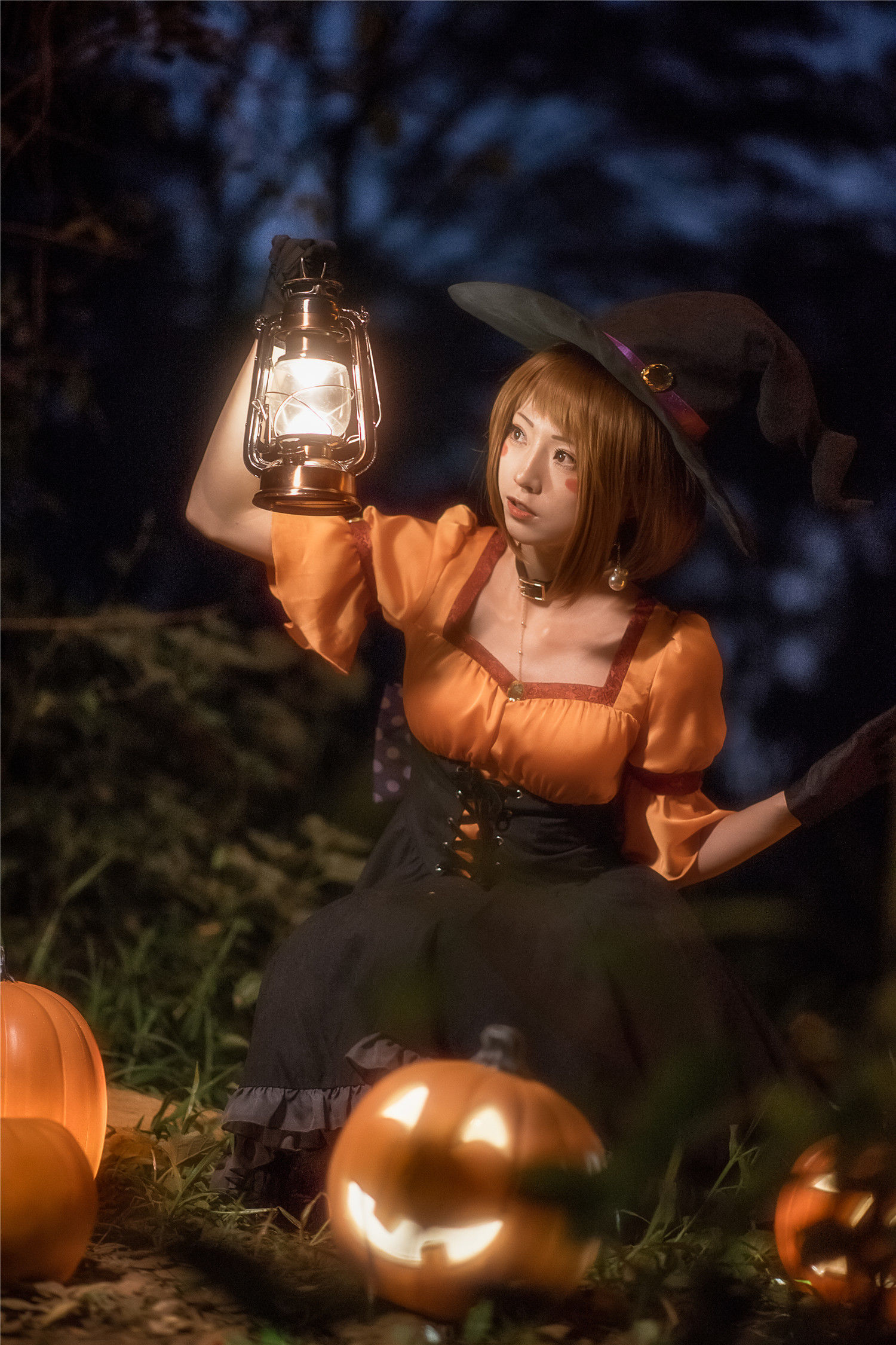 动漫博主Kitaro_绮太郎 我的英雄学院 万圣节 [15P] - 秀人网免费无水印在线套图写真