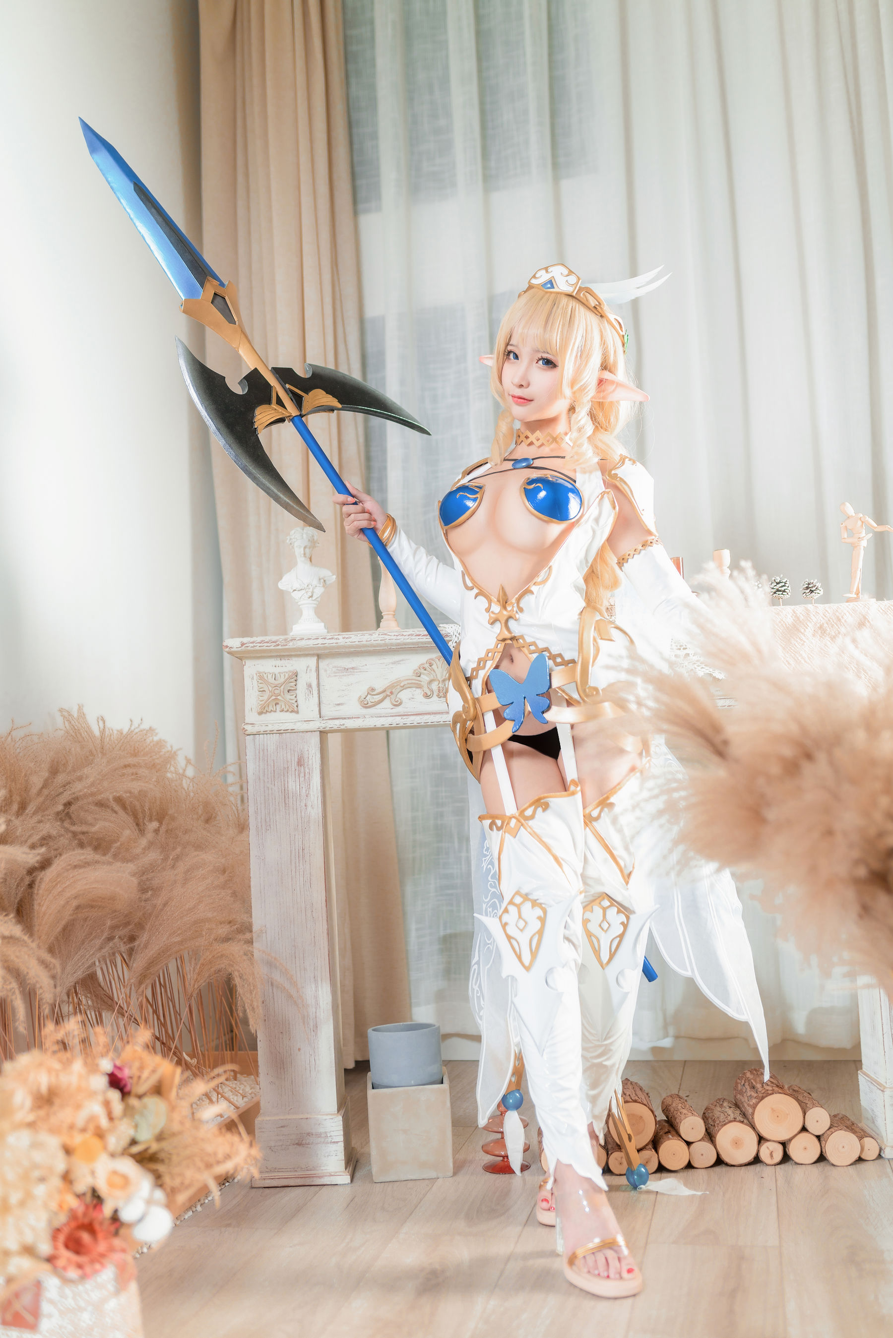 动漫博主蠢沫沫 – 精灵村 第三村人 [40P] - 秀人网免费无水印在线套图写真