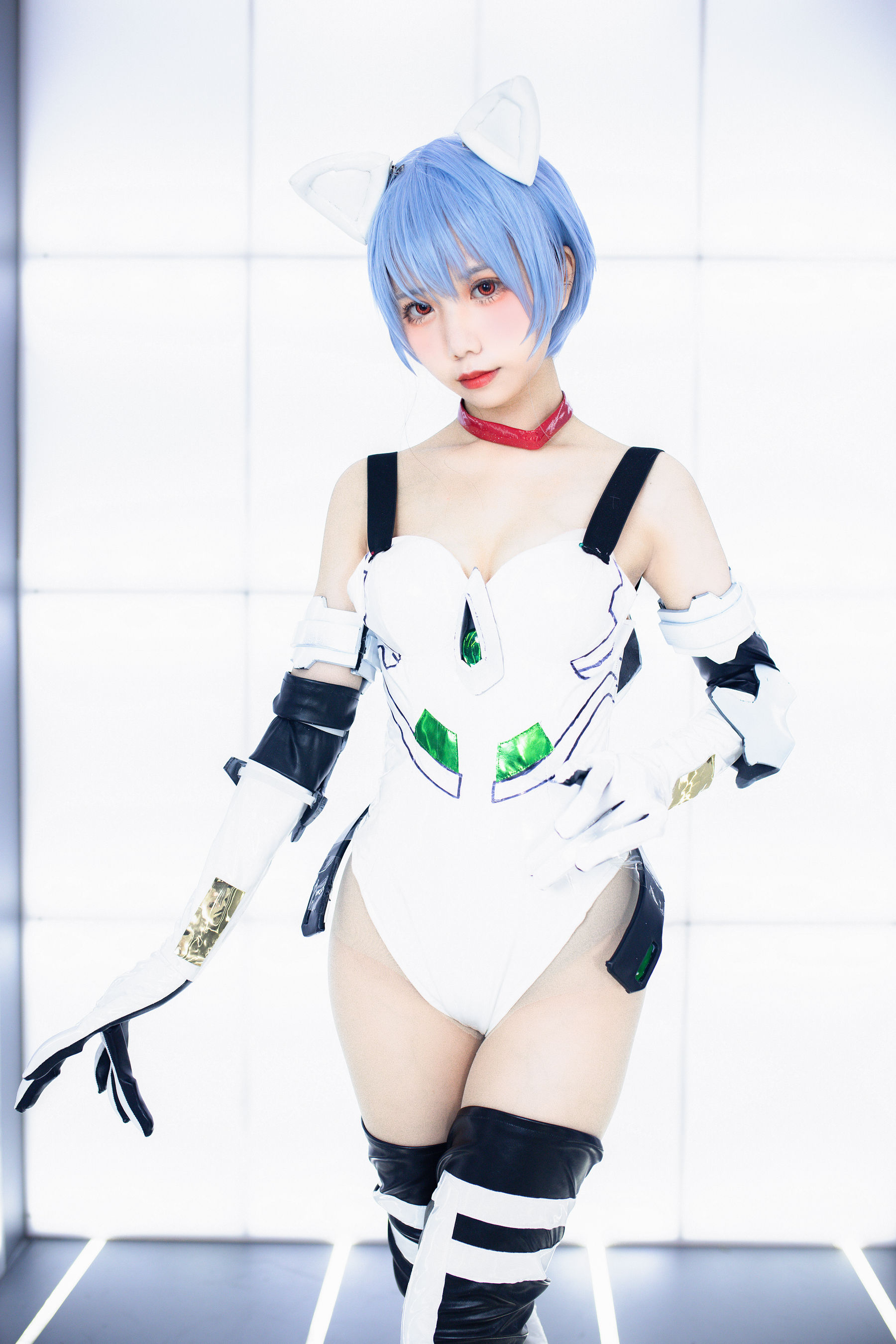 动漫博主果咩酱w – 绫波丽 [18P] - 秀人网免费无水印在线套图写真