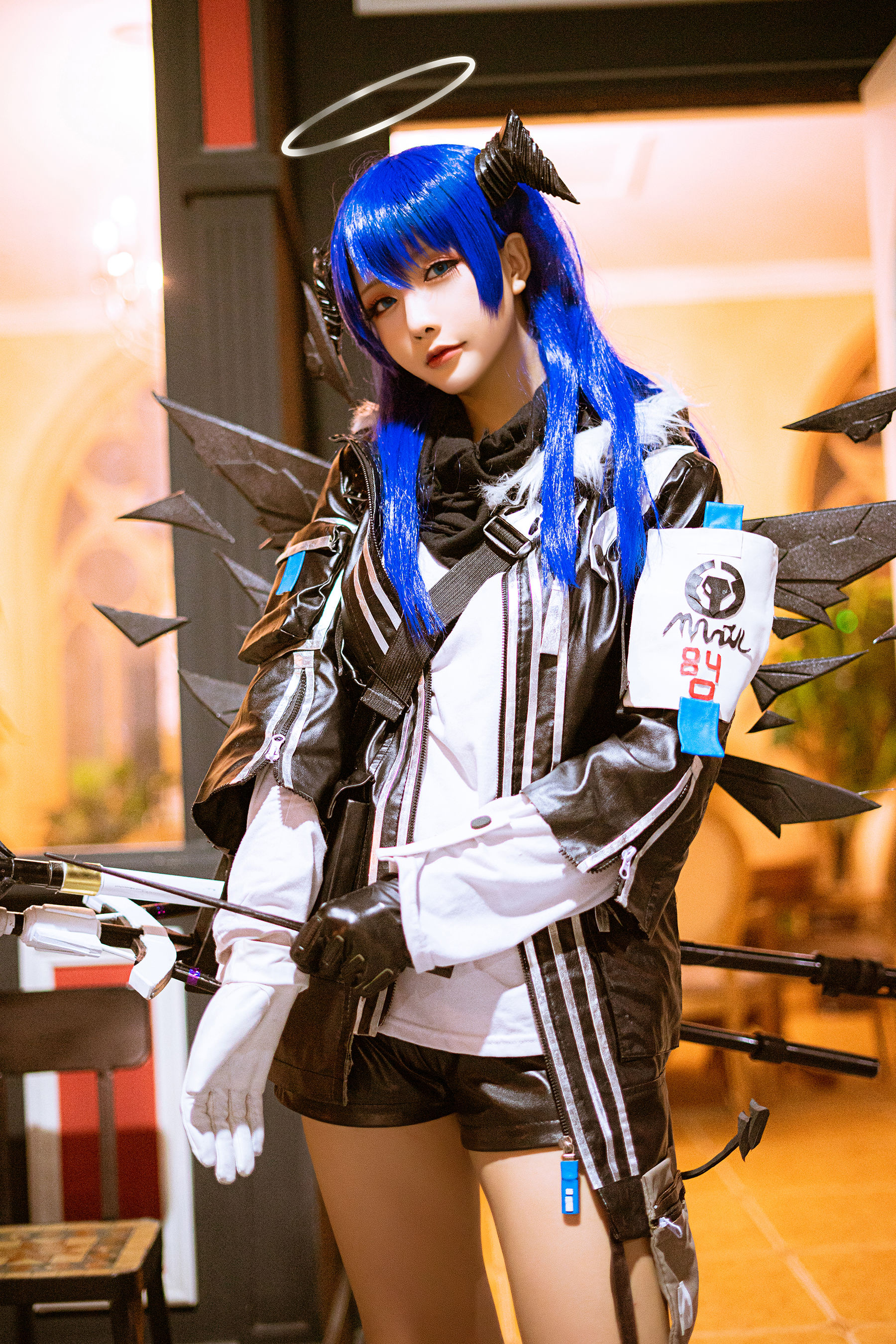 Coser小姐姐星之迟迟 – 明日方舟《莫斯提马》 [19P] - 秀人网免费无水印在线套图写真