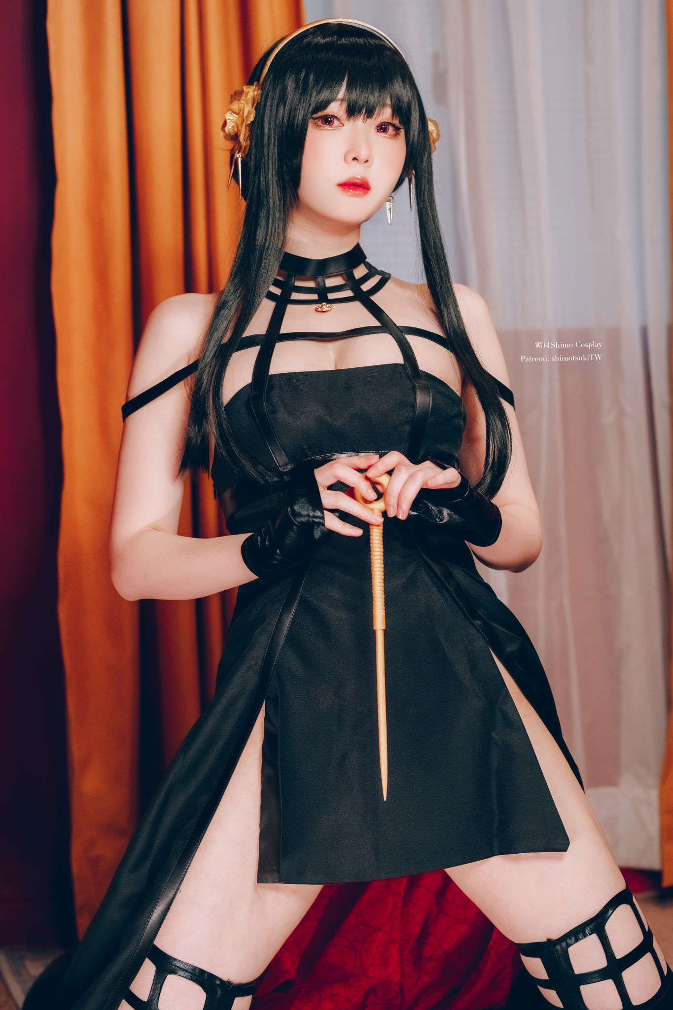 微博妹纸霜月shimo – Yor Forger [54P] - 秀人网免费无水印在线套图写真