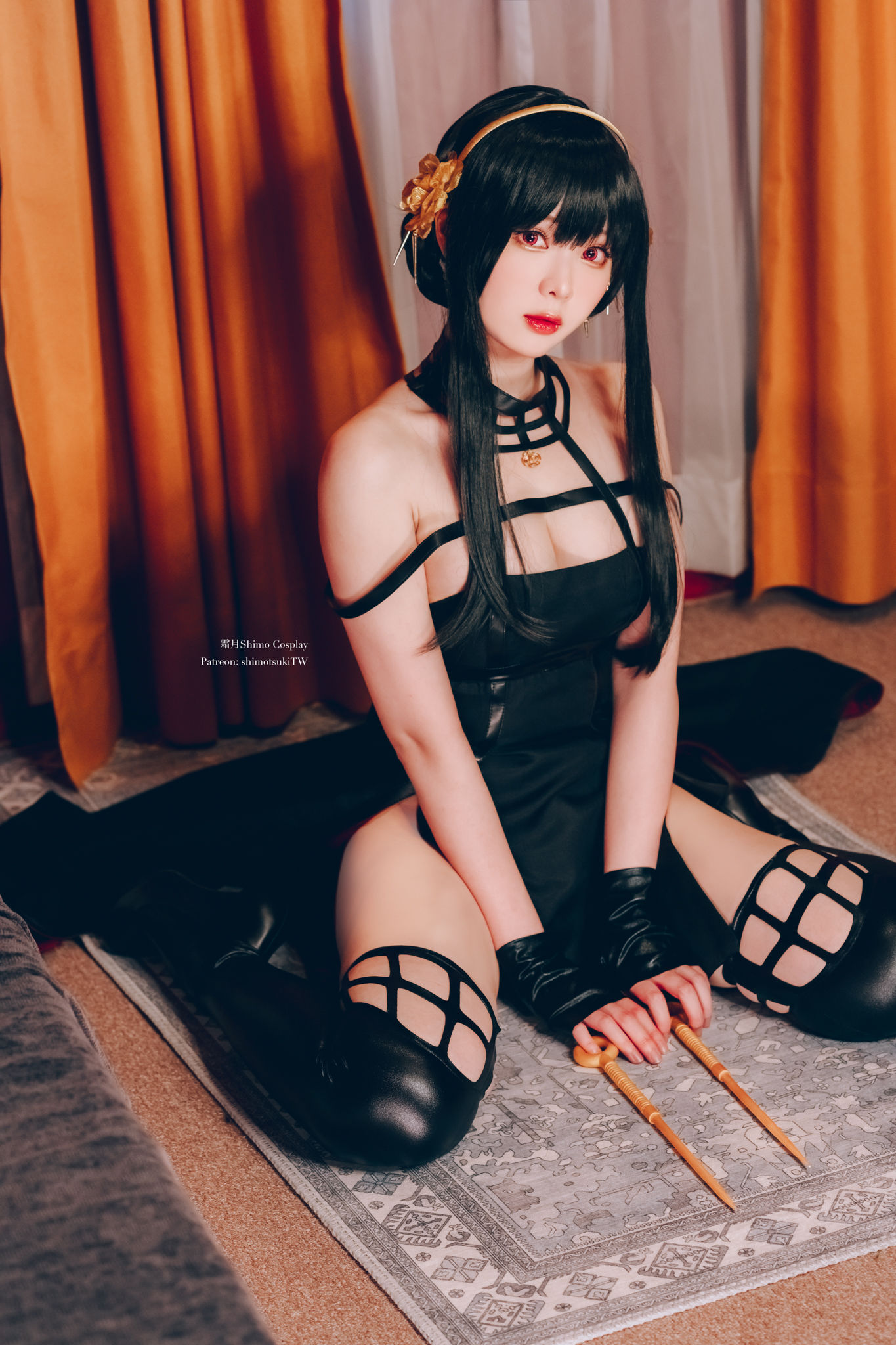 微博妹纸霜月shimo – Yor Forger [54P] - 秀人网免费无水印在线套图写真